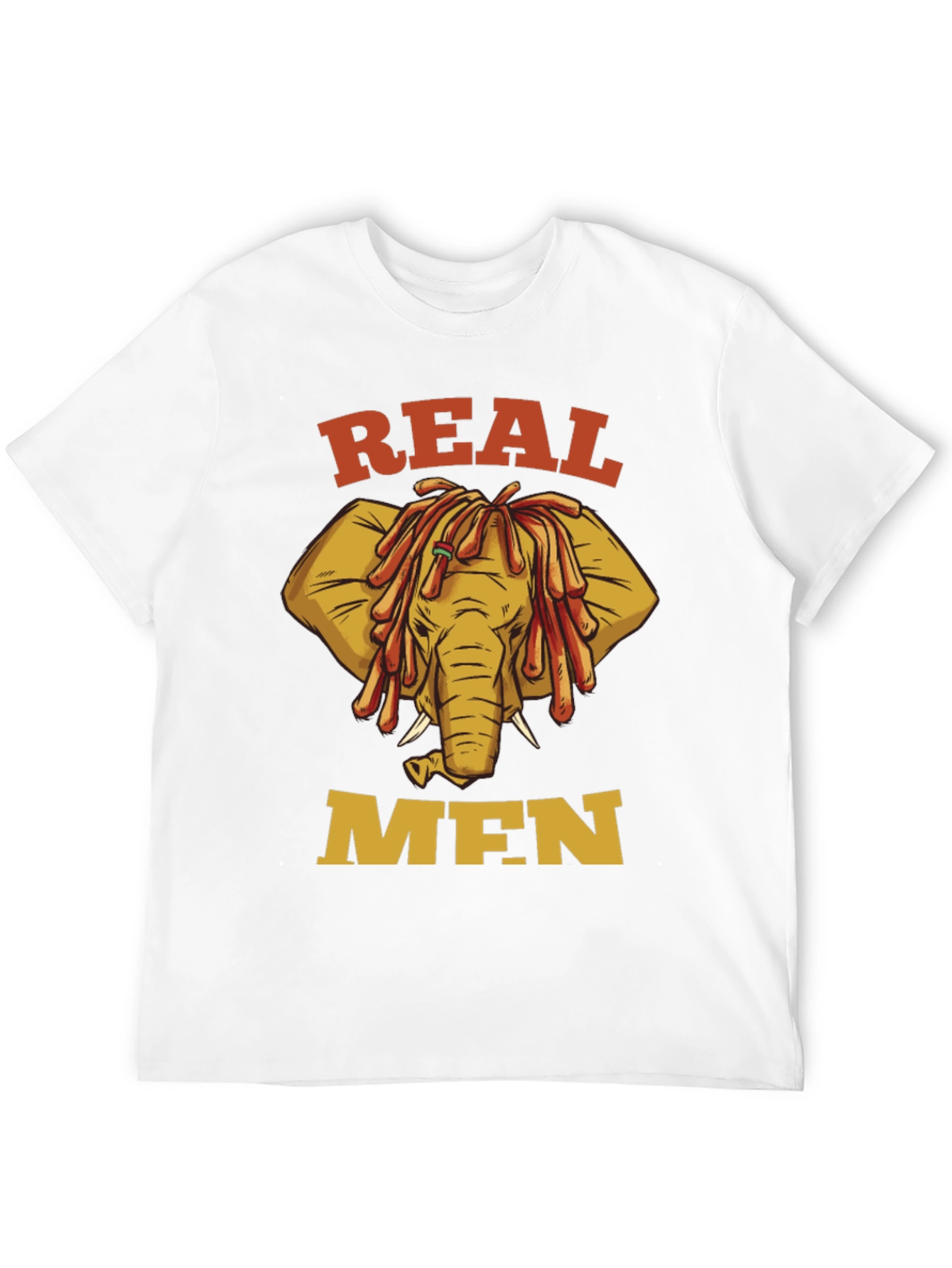 Real Men Elephant T-Shirt
