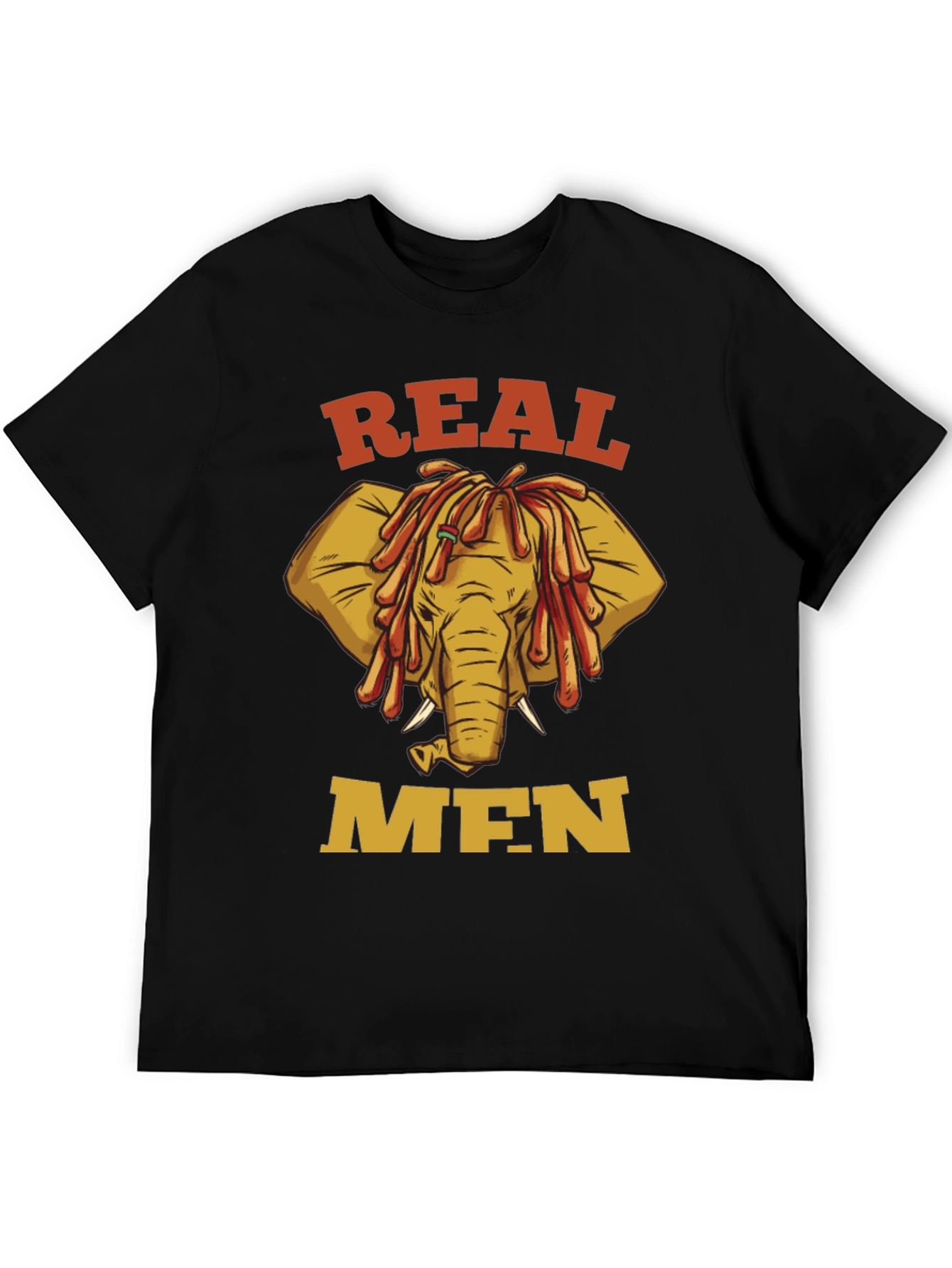 Real Men Elephant T-Shirt