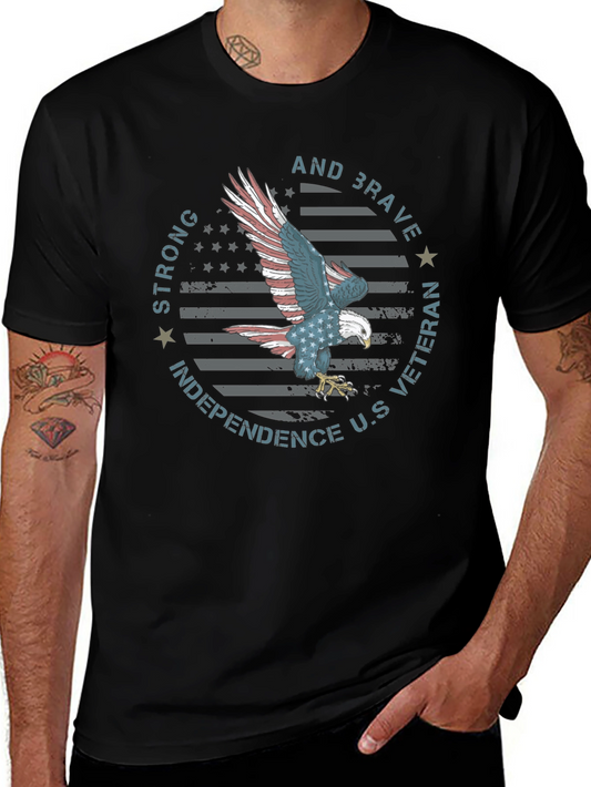 American Eagle Veteran Graphic Tee