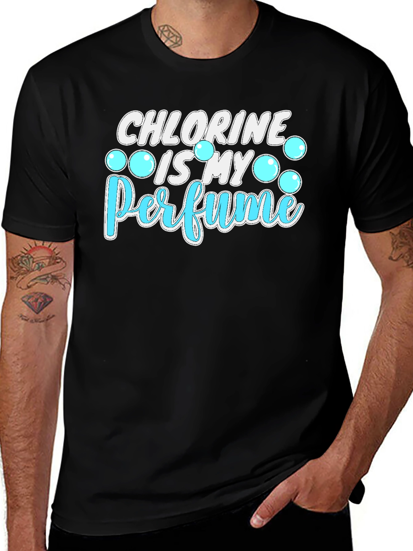 Chlorine Is My Perfume Graphic T-Shirt