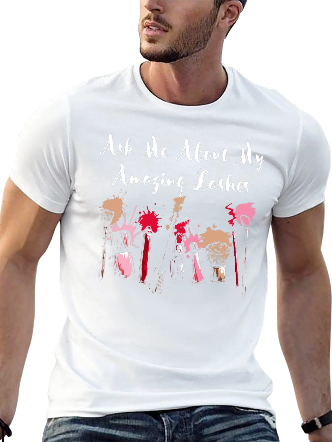 Ask Me About My Lashes T-Shirt