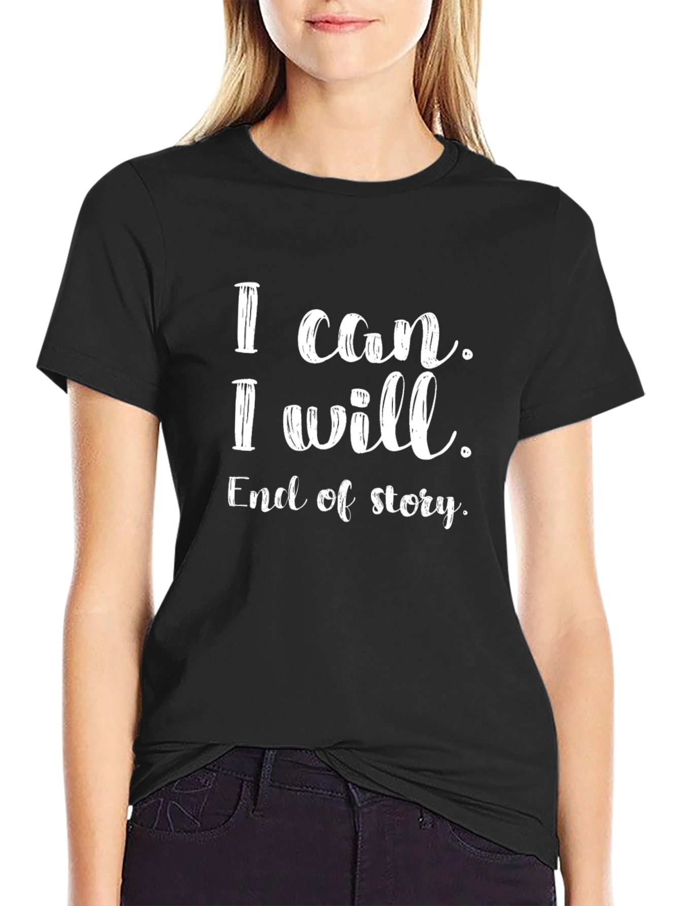 Inspirational I Can I Will T-Shirt
