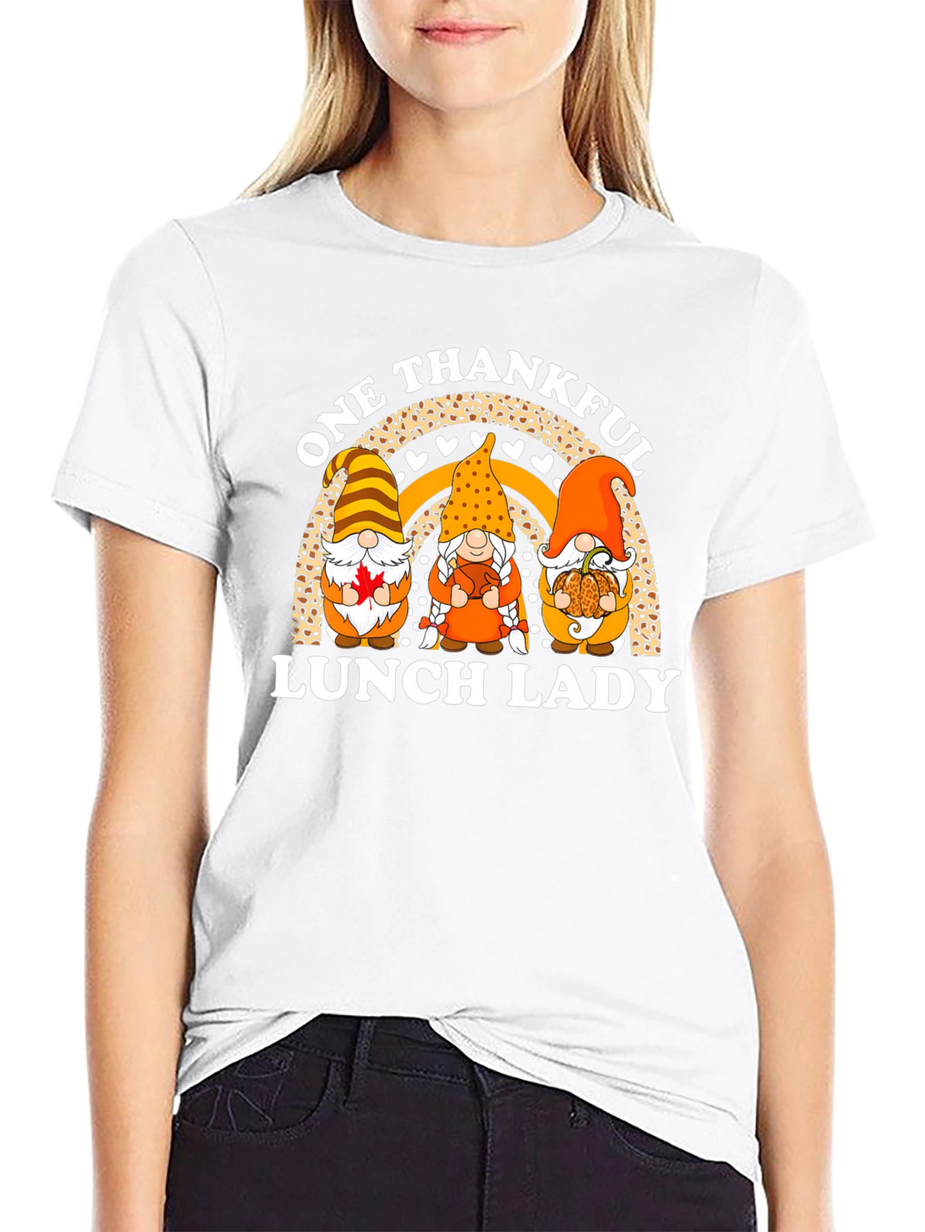 Thankful Lunch Lady T-Shirt