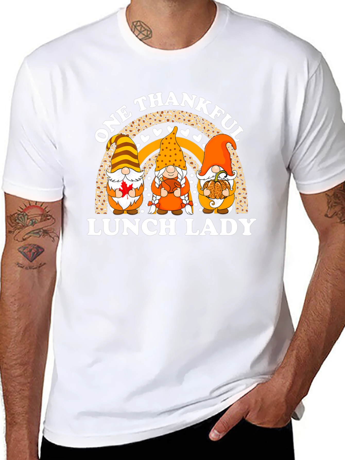 Thankful Lunch Lady T-Shirt