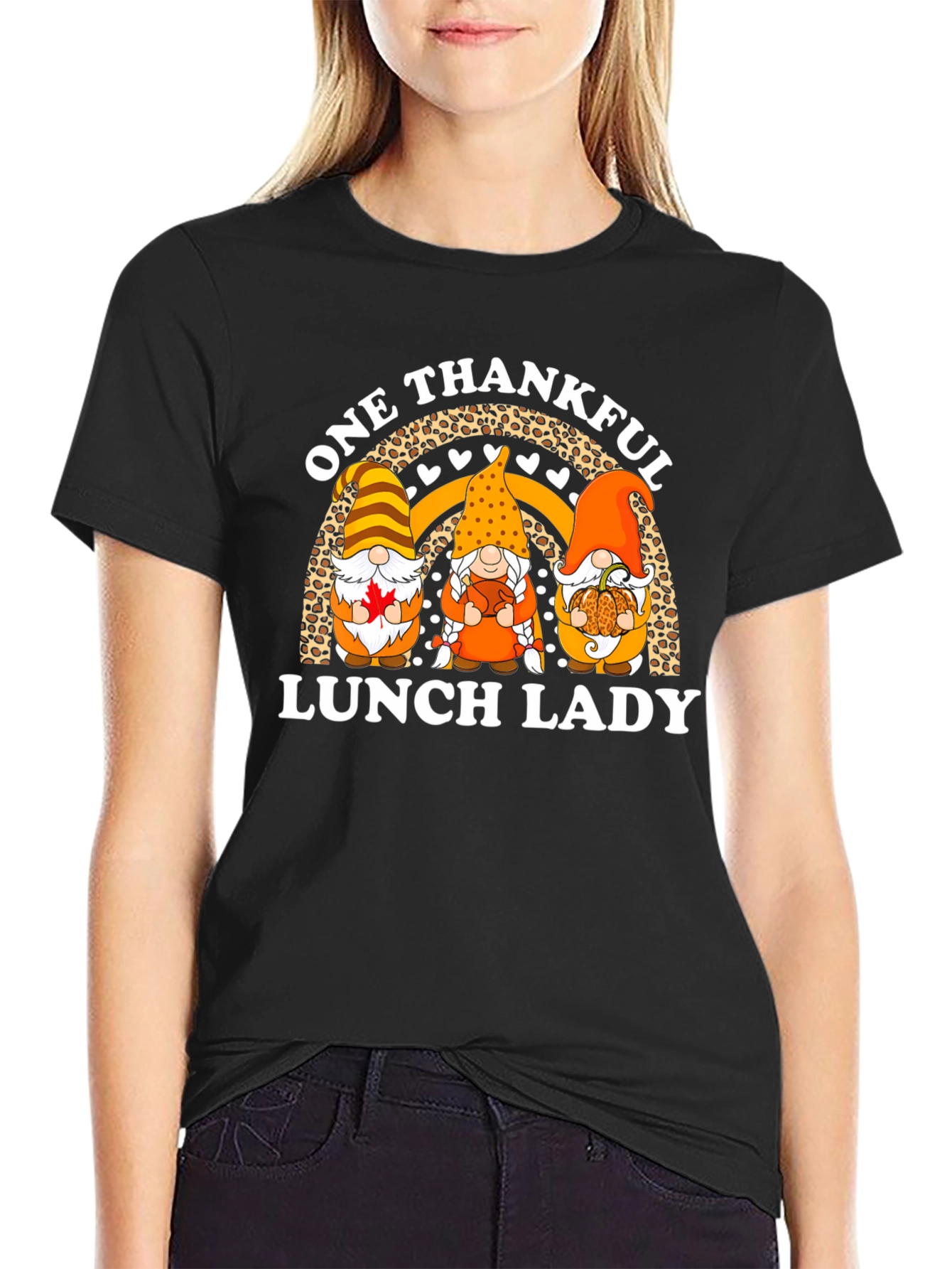 Thankful Lunch Lady T-Shirt