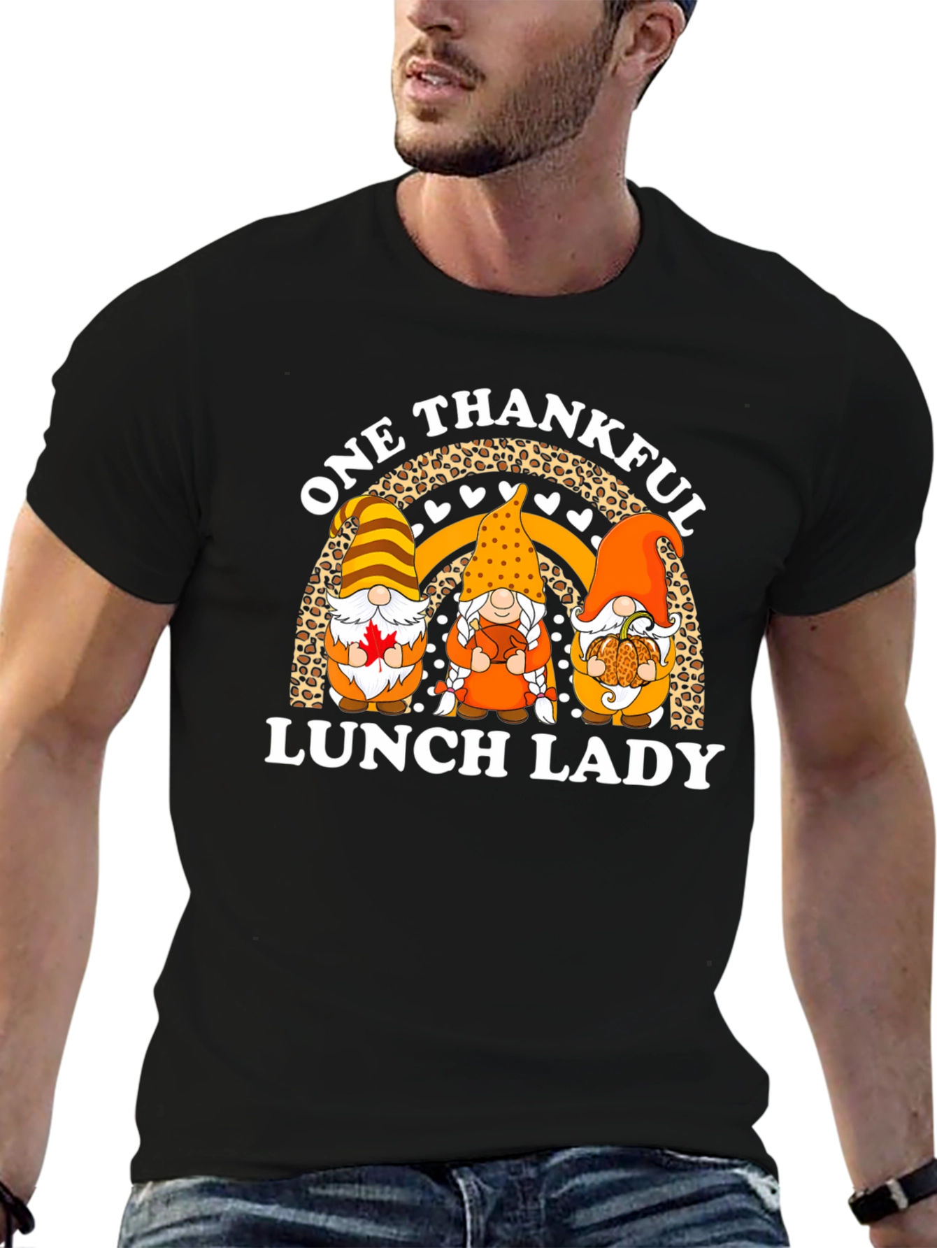 Thankful Lunch Lady T-Shirt