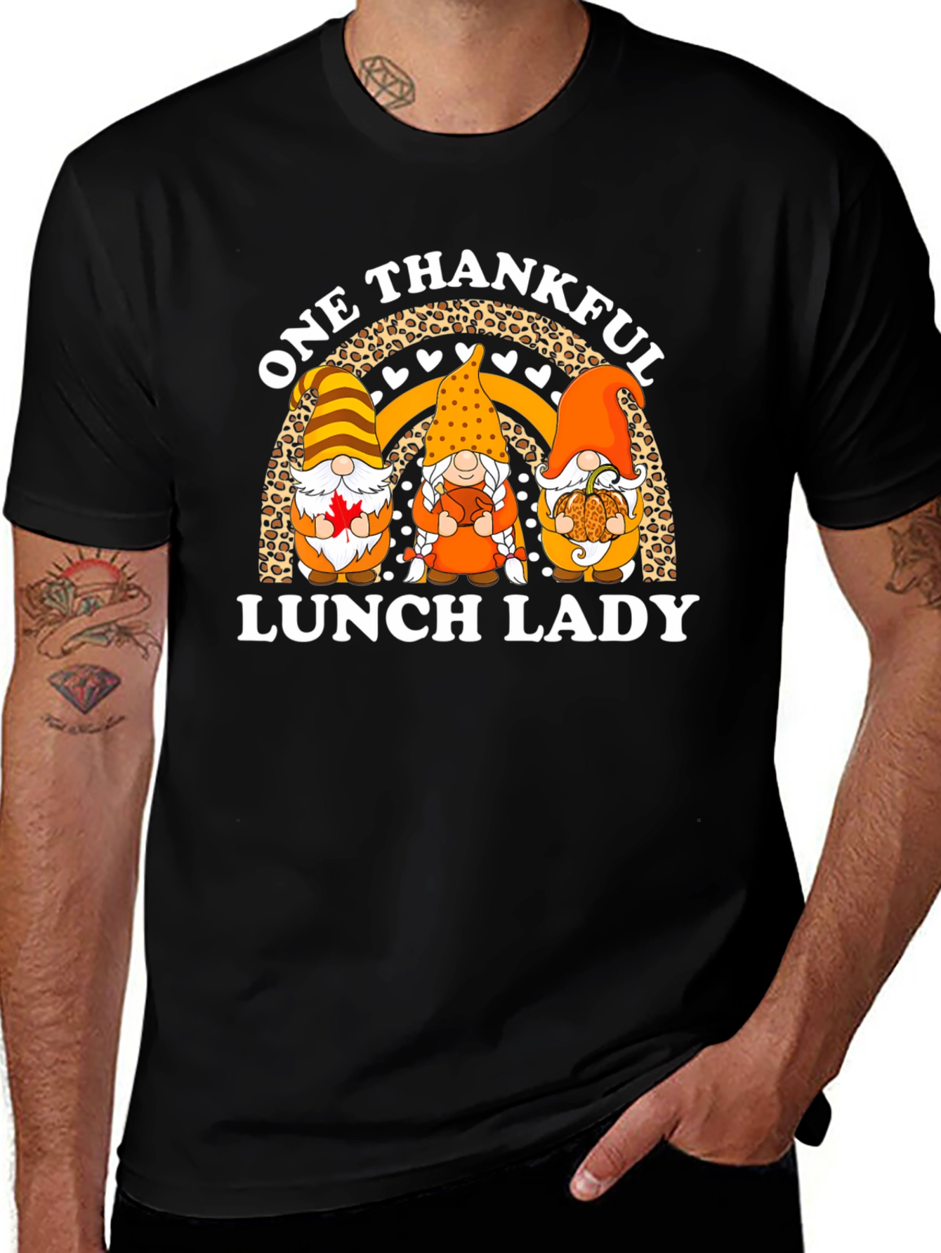 Thankful Lunch Lady T-Shirt