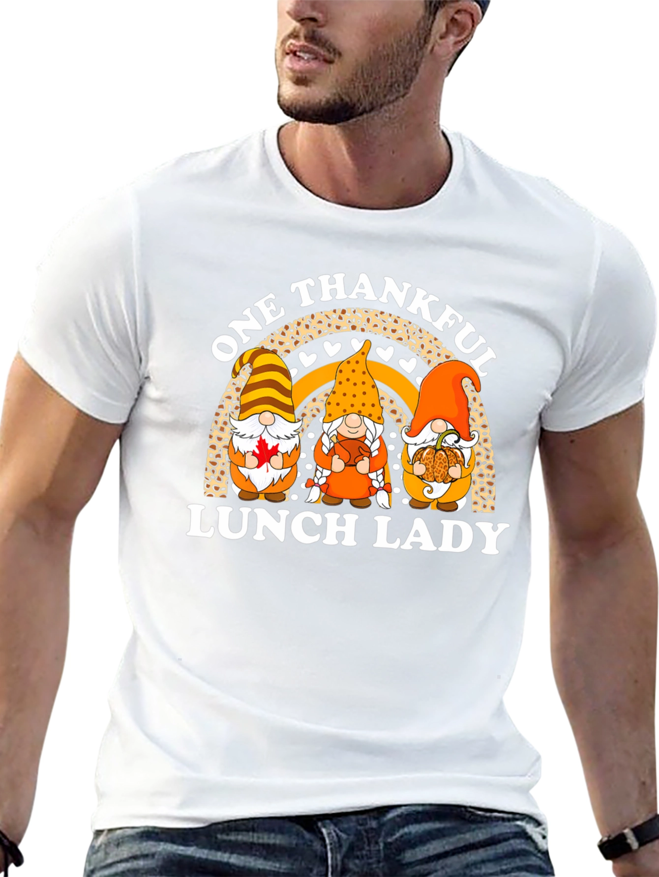 Thankful Lunch Lady T-Shirt
