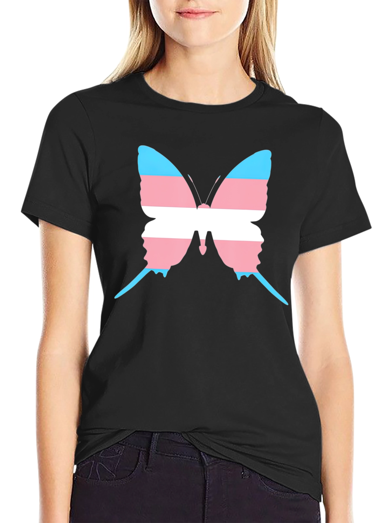 Transgender Butterfly Pride T-Shirt