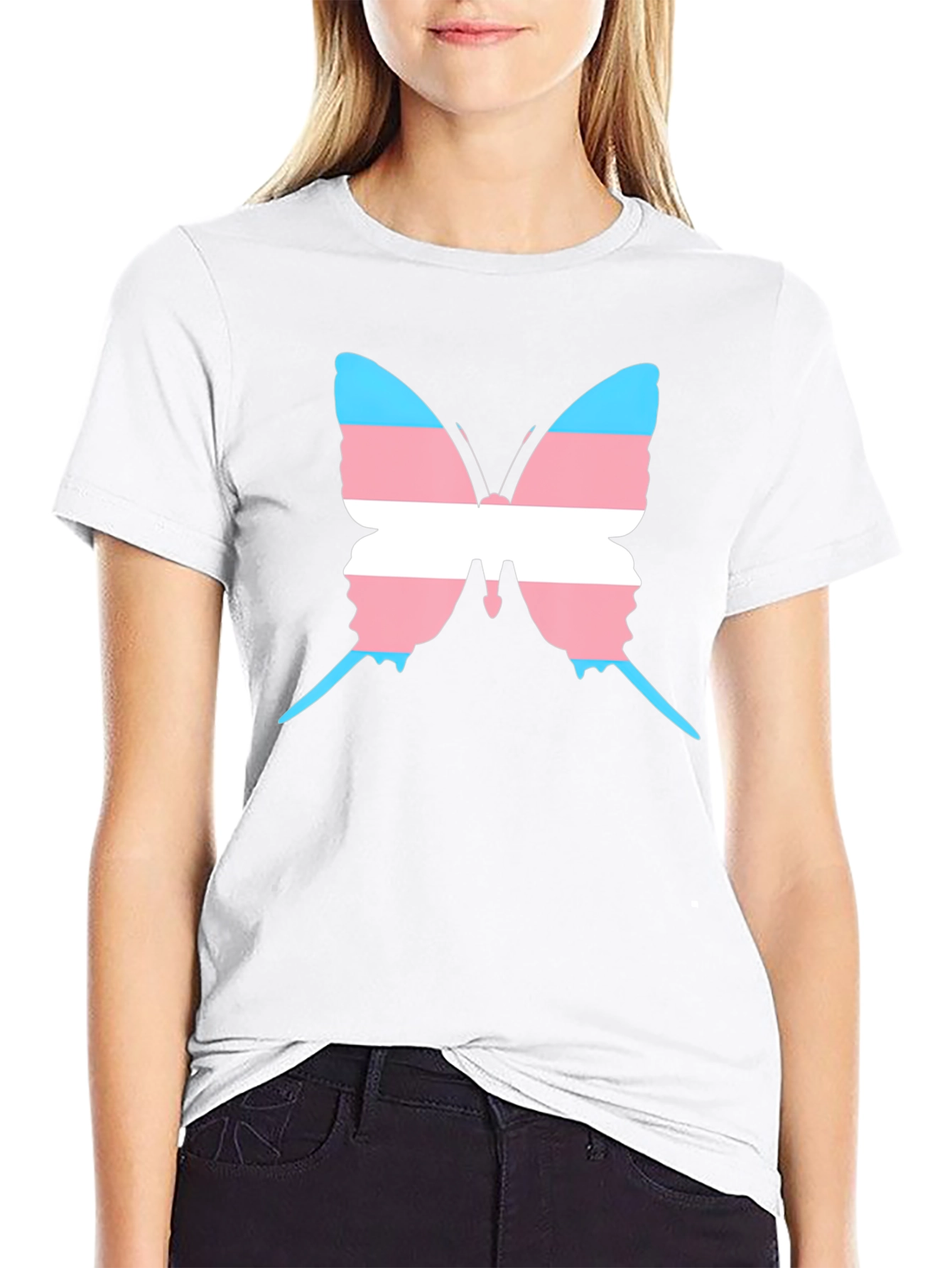 Transgender Butterfly Pride T-Shirt