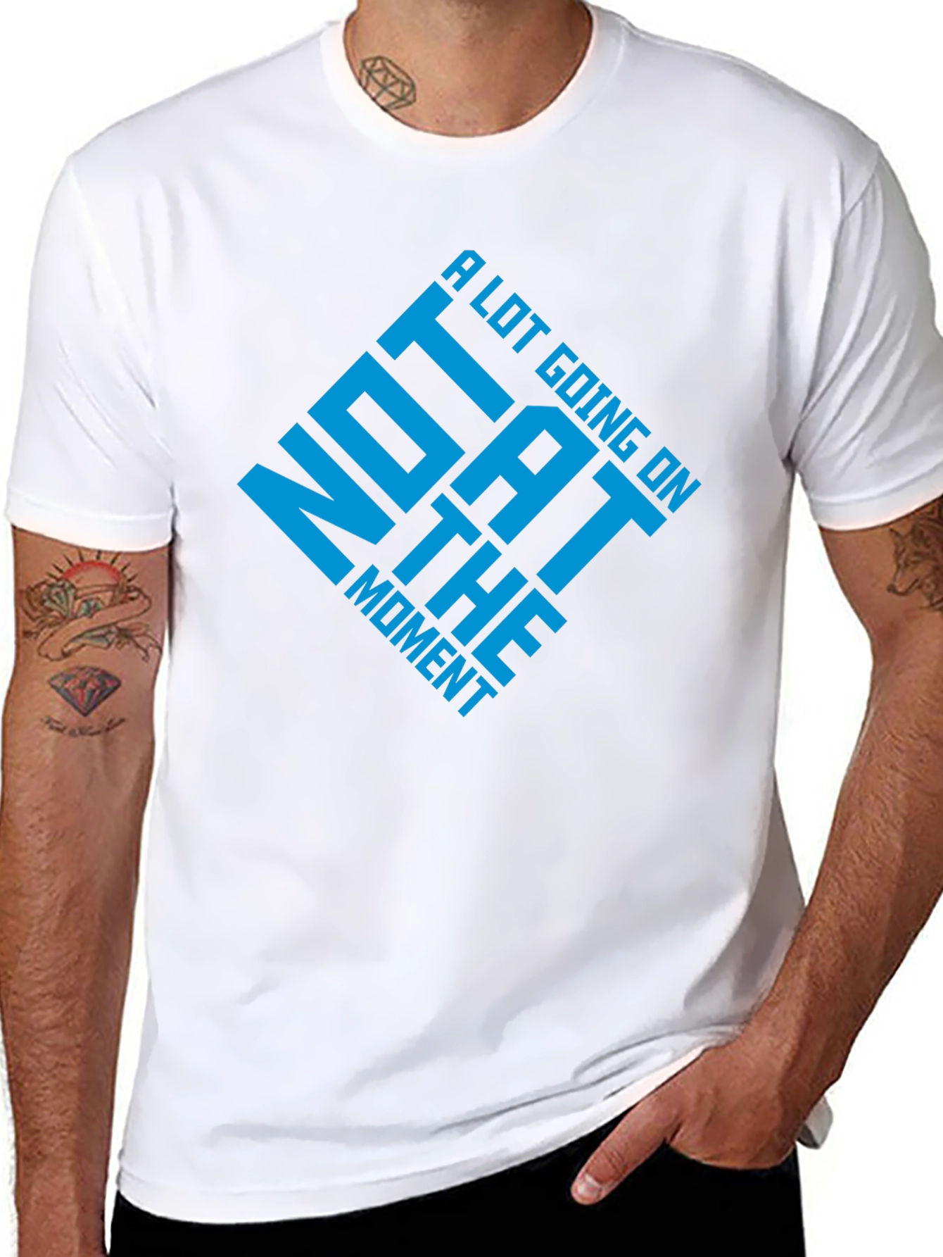 Funny Not A Lot Going On Graphic Tee