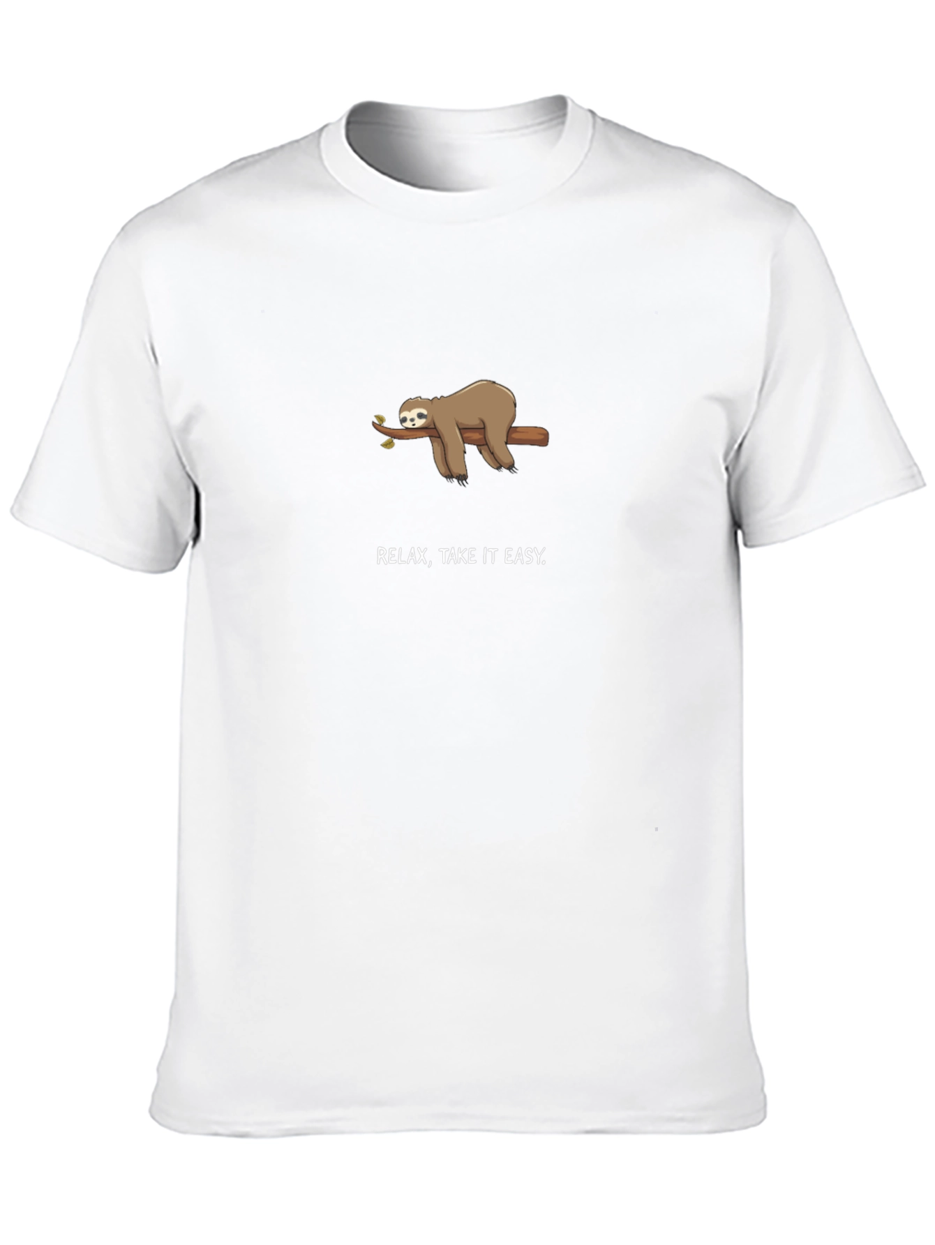 Relax Sloth Graphic T-Shirt - Comfy & Casual
