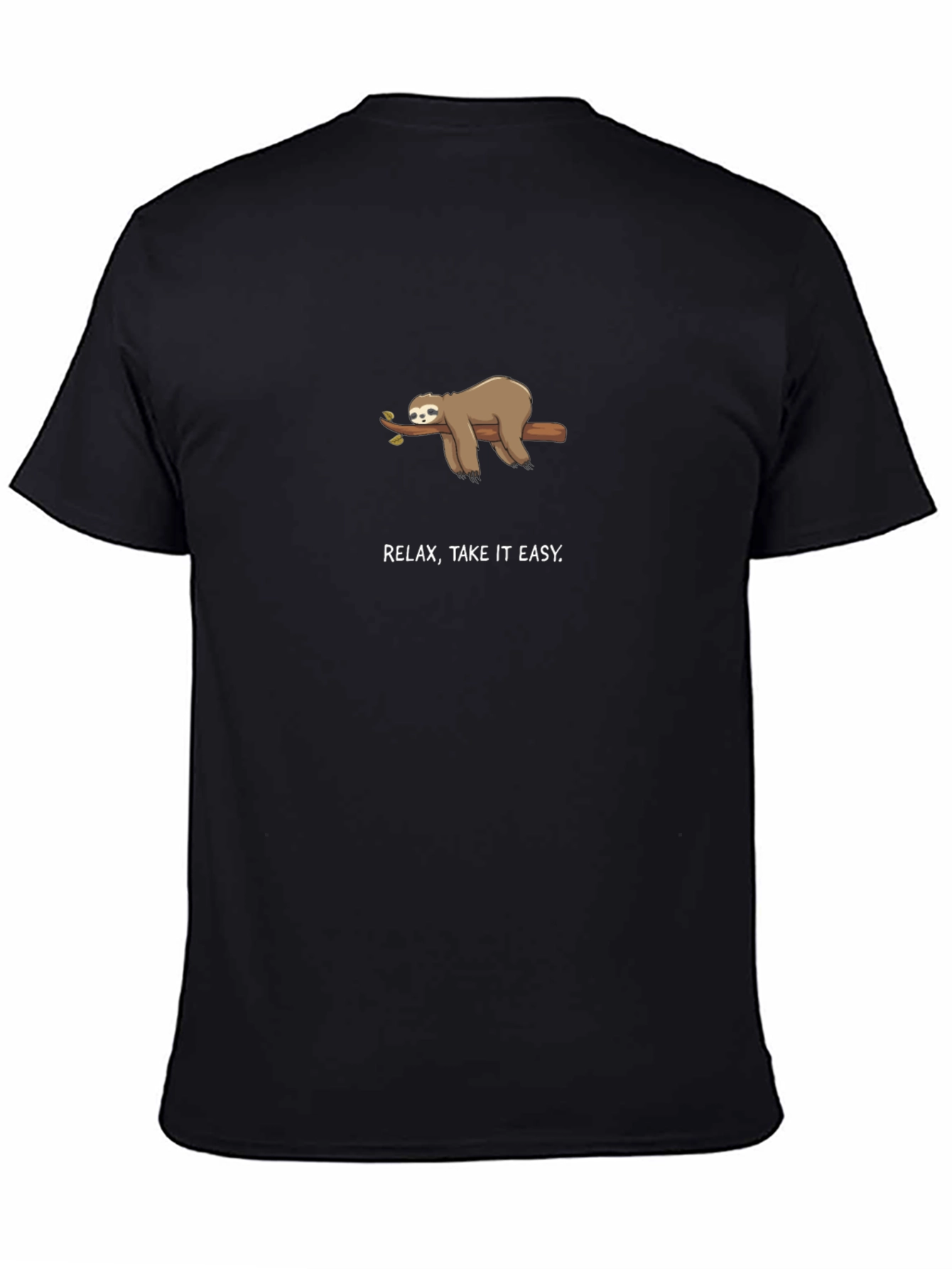 Relax Sloth Graphic T-Shirt - Comfy & Casual