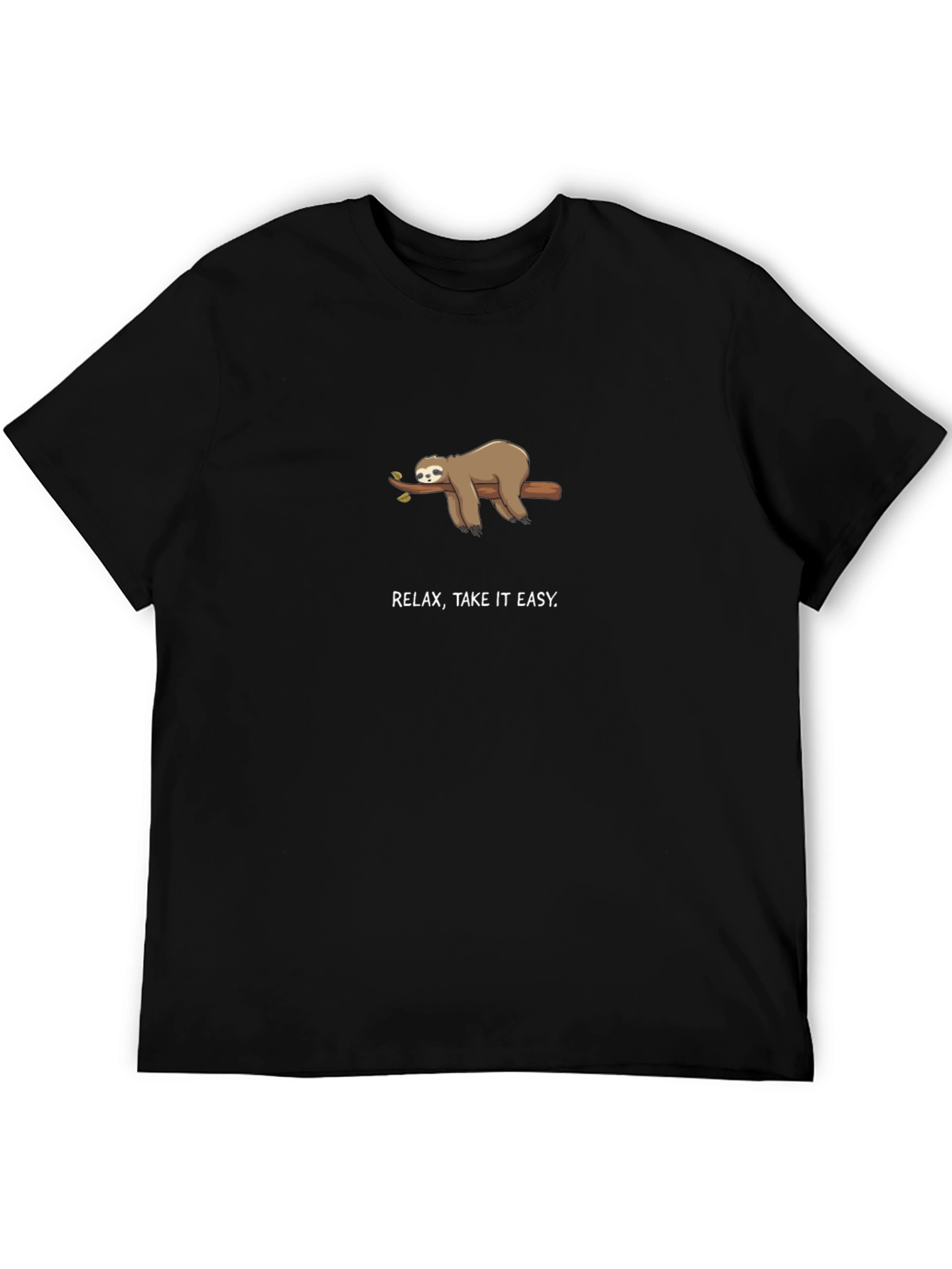 Relax Sloth Graphic T-Shirt - Comfy & Casual