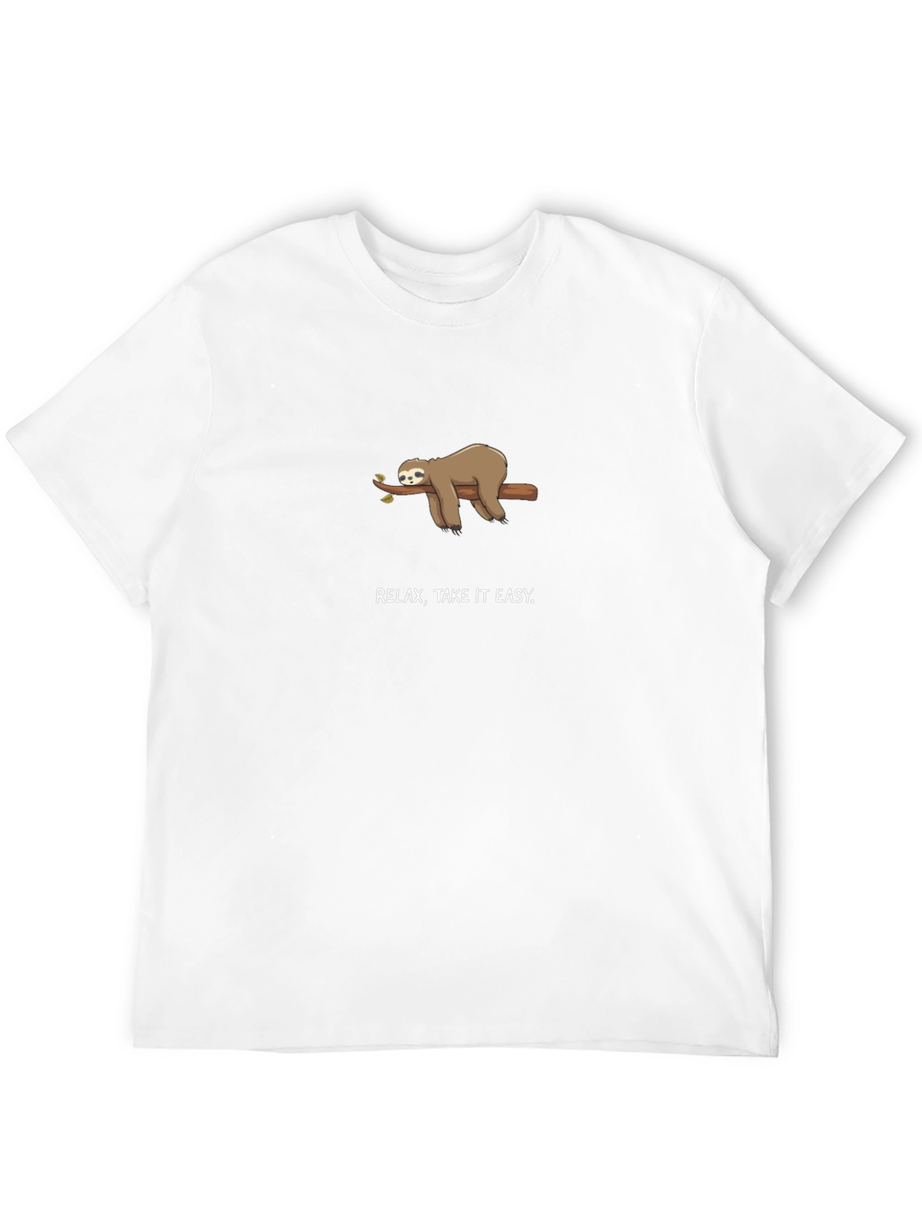 Relax Sloth Graphic T-Shirt - Comfy & Casual