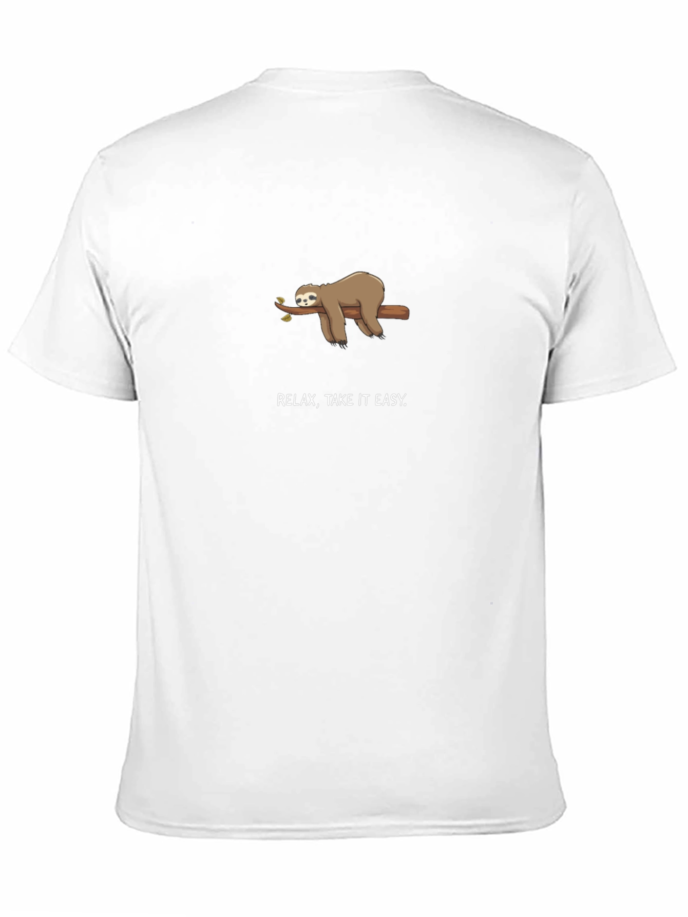 Relax Sloth Graphic T-Shirt - Comfy & Casual