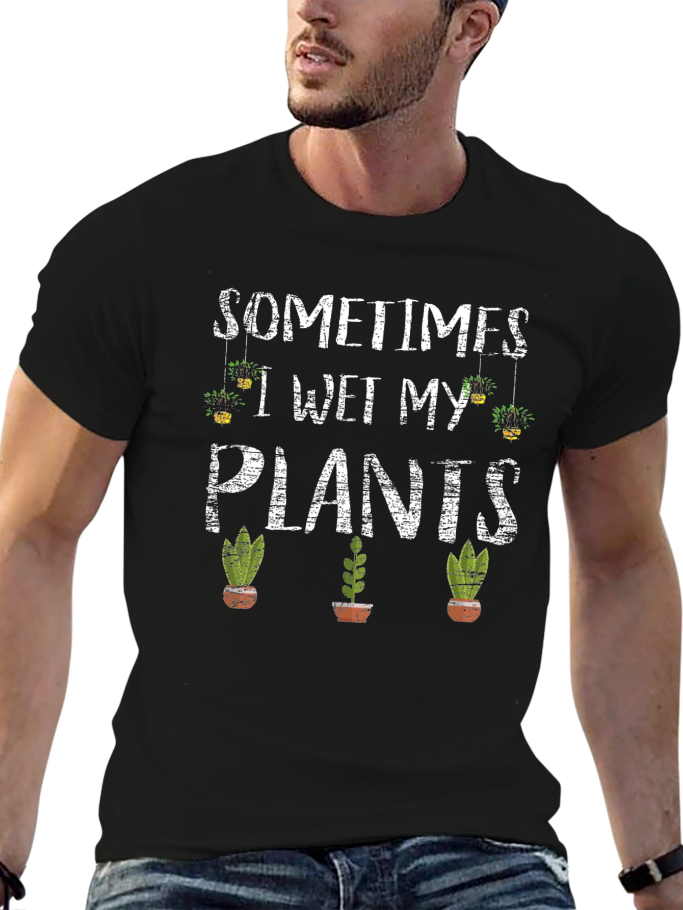Sometimes I Wet My Plants Graphic Tee