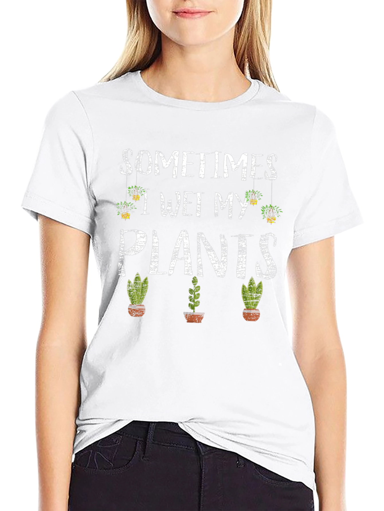 Sometimes I Wet My Plants Graphic Tee
