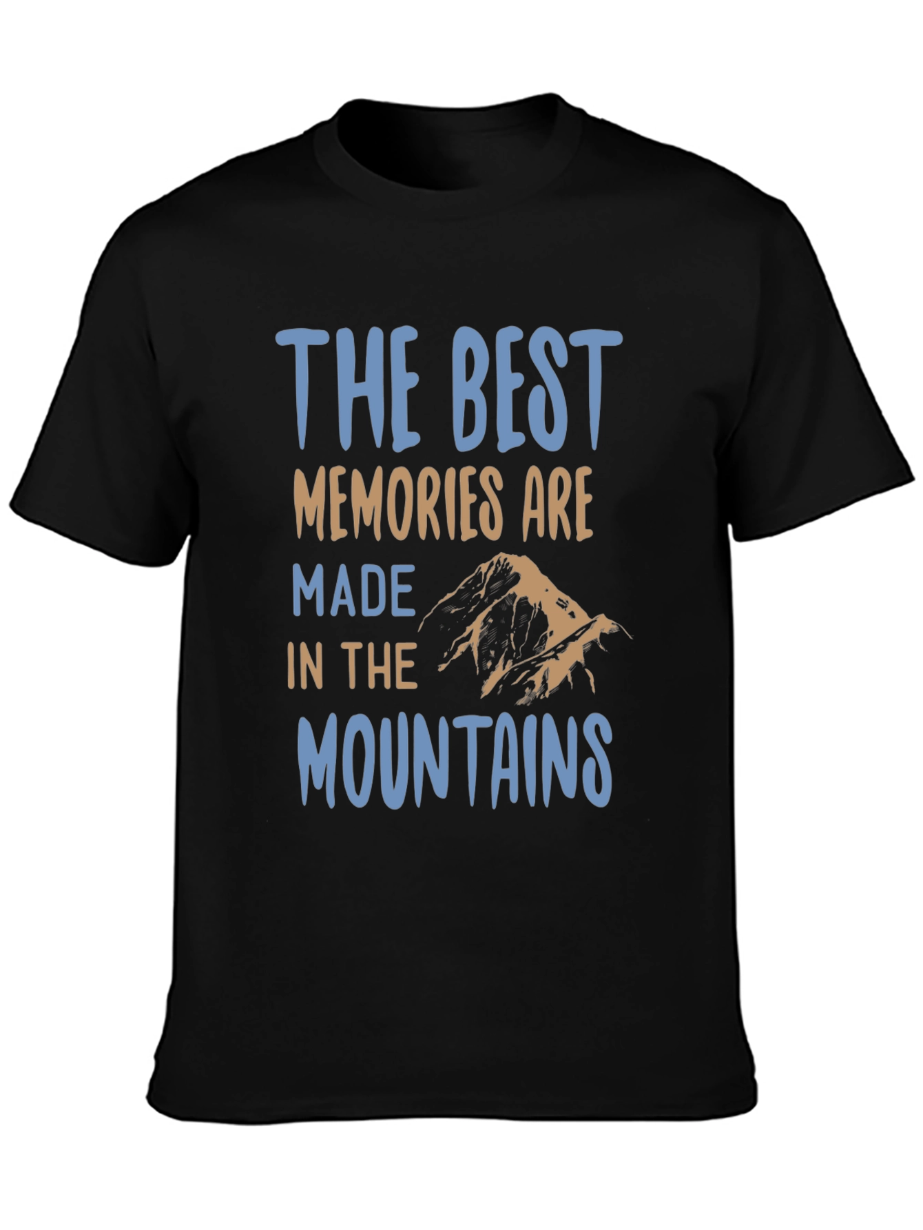 The Best Memories Mountains Graphic Tee
