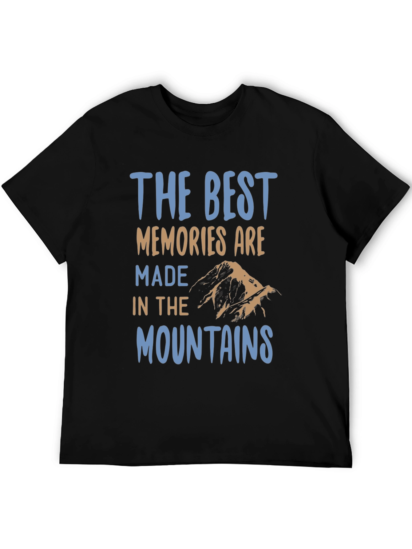 The Best Memories Mountains Graphic Tee