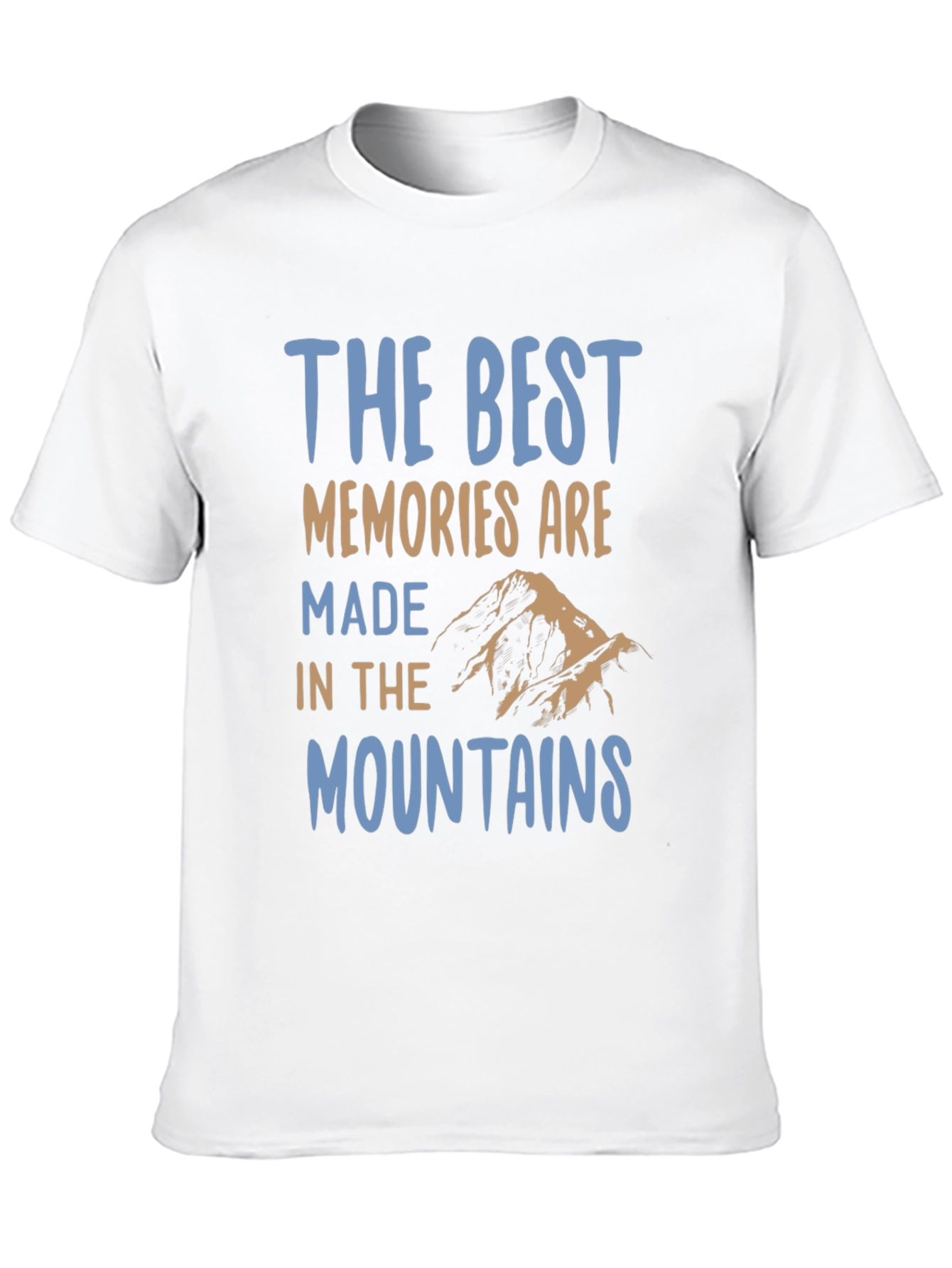The Best Memories Mountains Graphic Tee