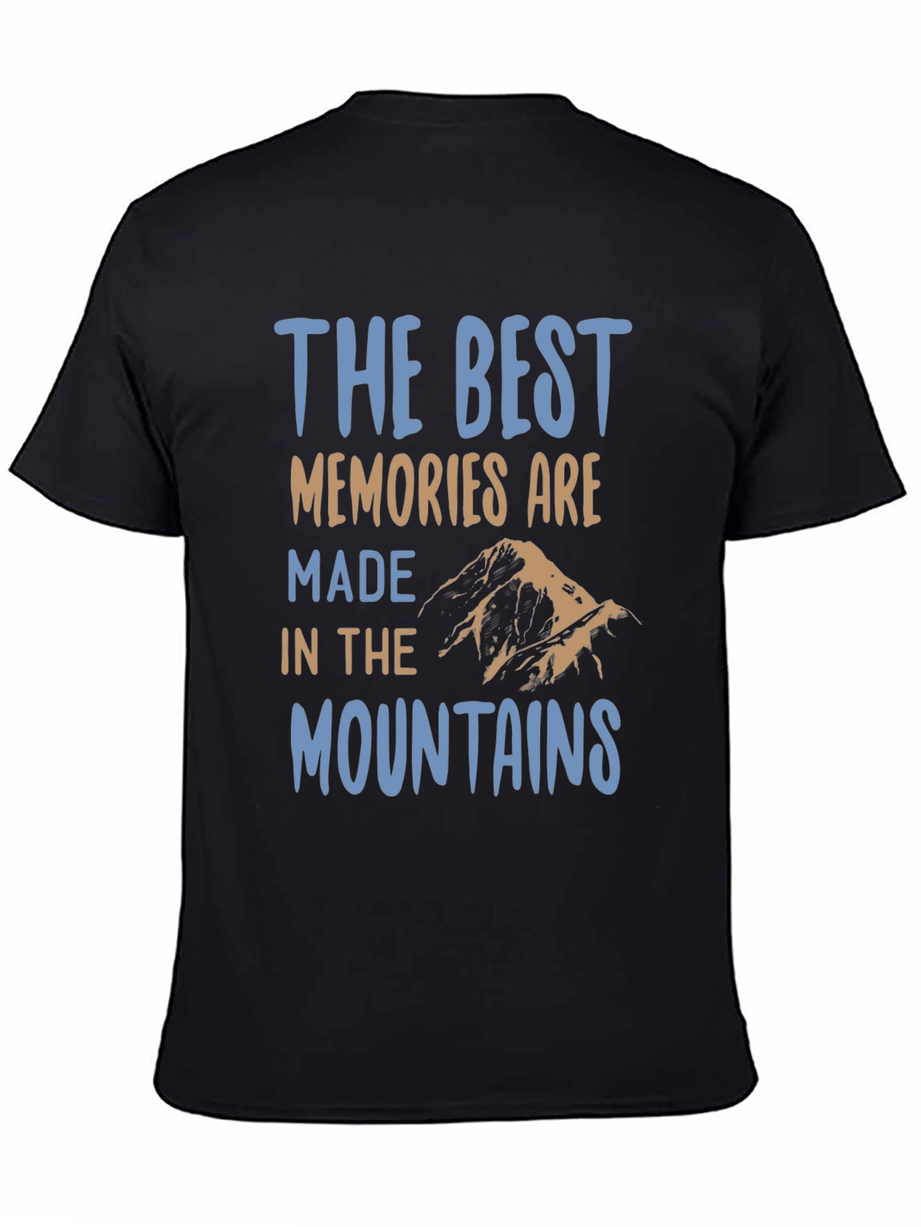 The Best Memories Mountains Graphic Tee