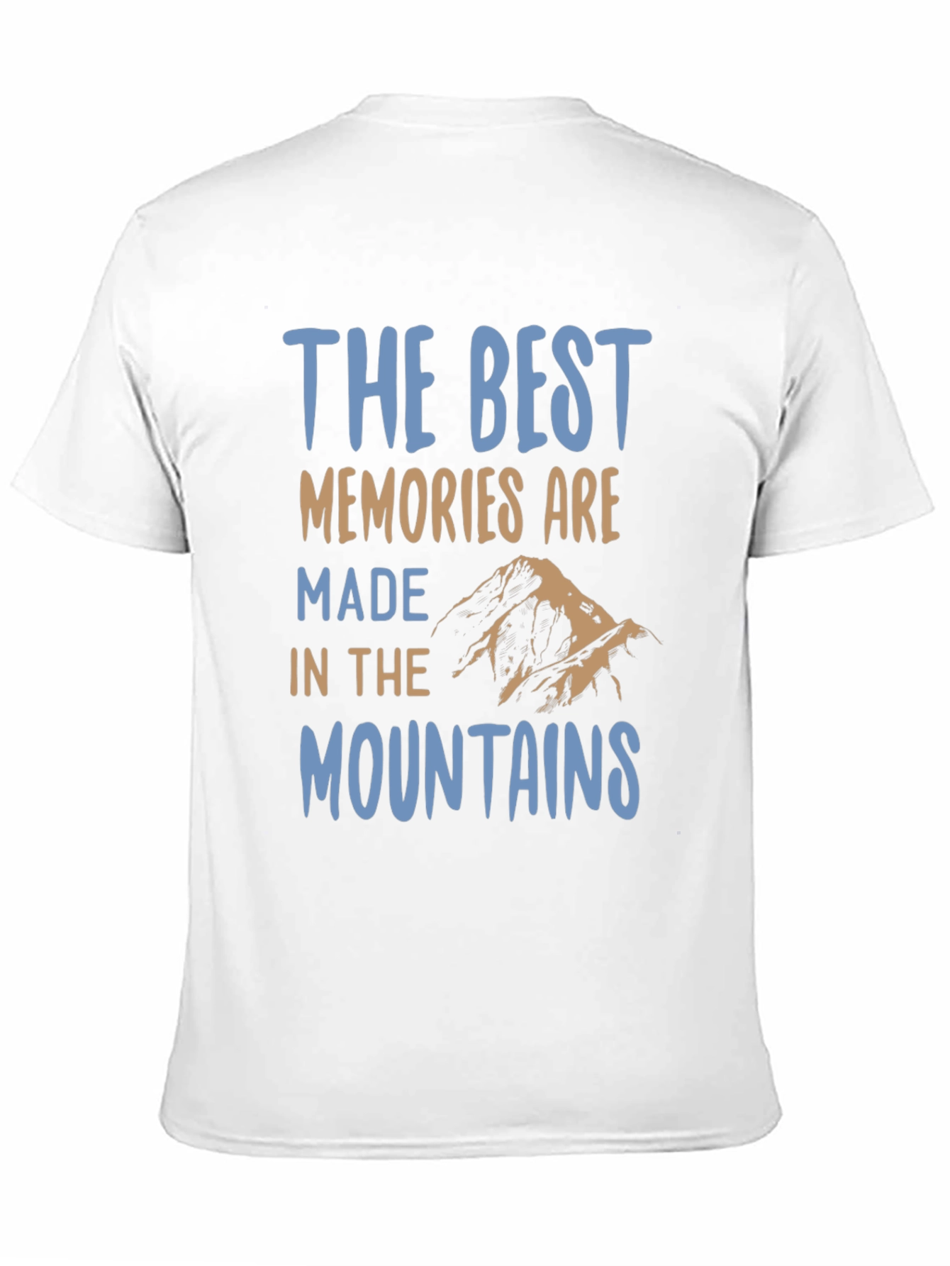 The Best Memories Mountains Graphic Tee