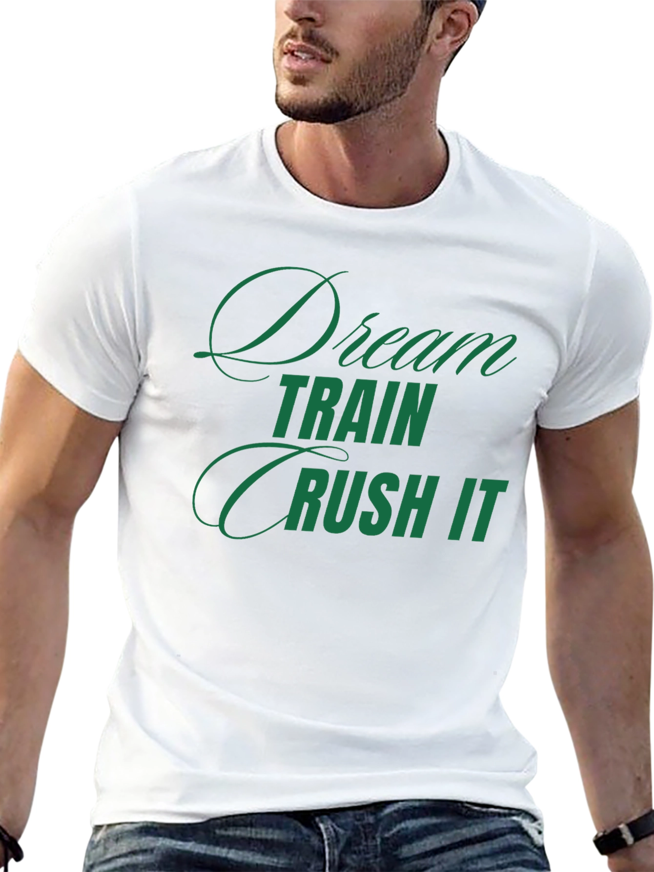 Dream Train Crush It Graphic Tee - Black