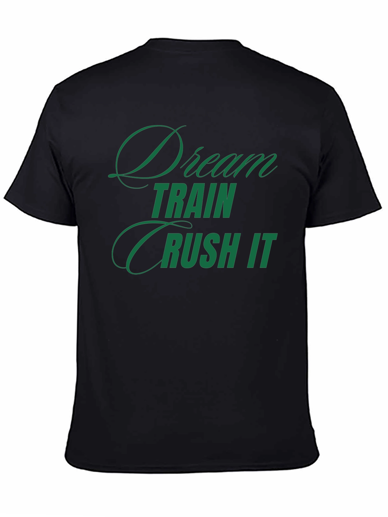 Dream Train Crush It Graphic Tee - Black