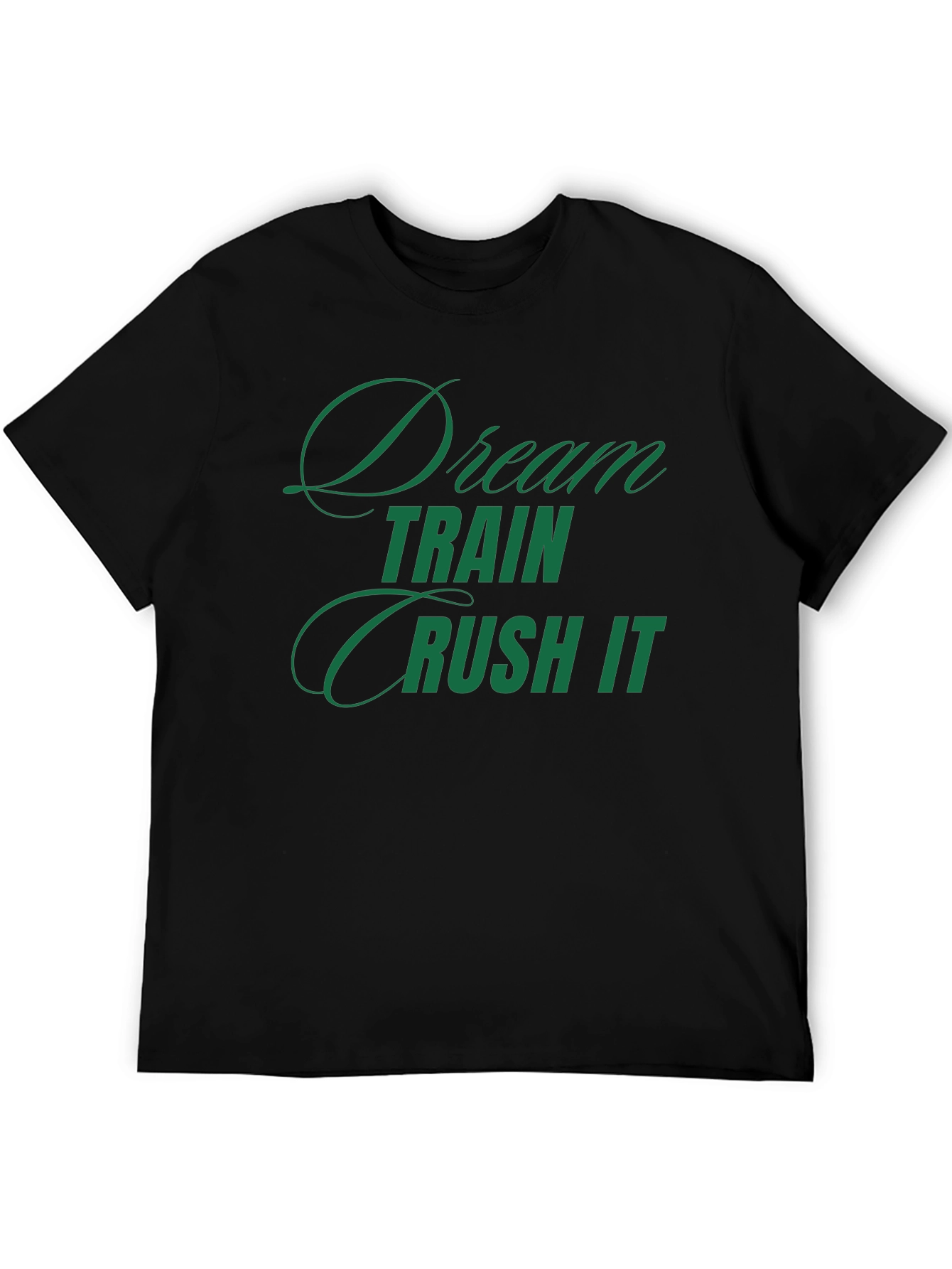 Dream Train Crush It Graphic Tee - Black