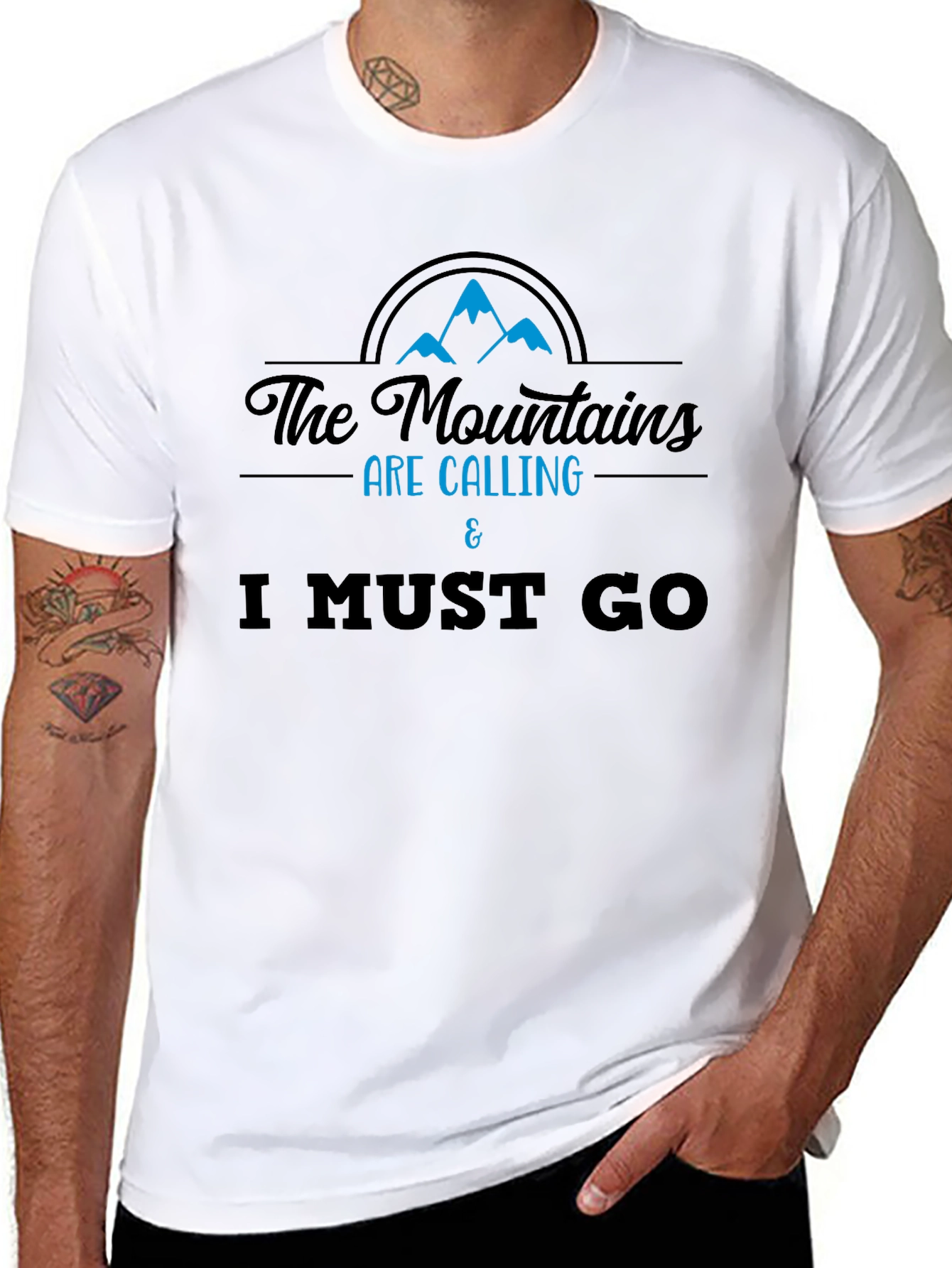 Mountains Are Calling Graphic Tee