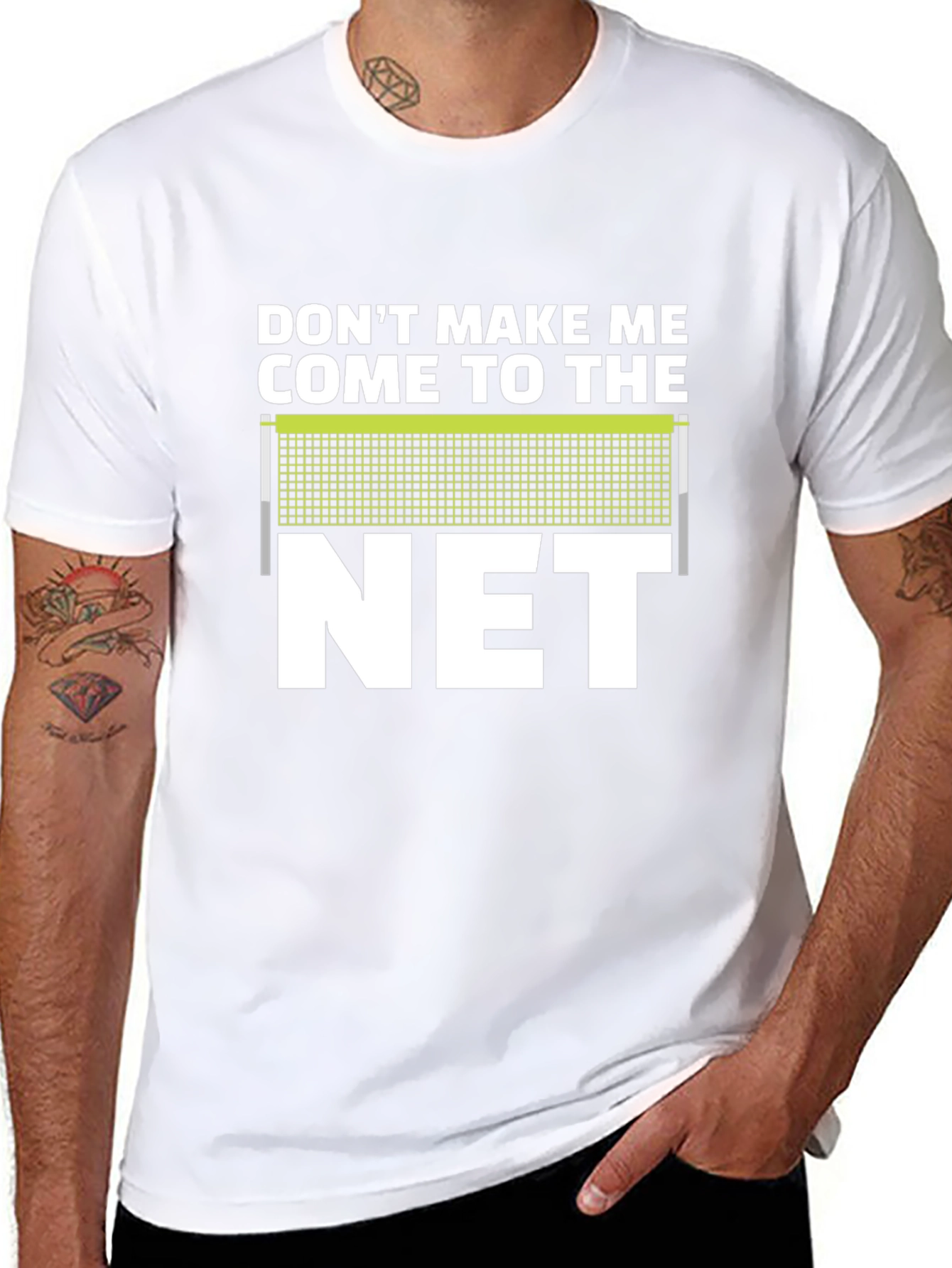 Dont Make Me Come To The Net T-Shirt