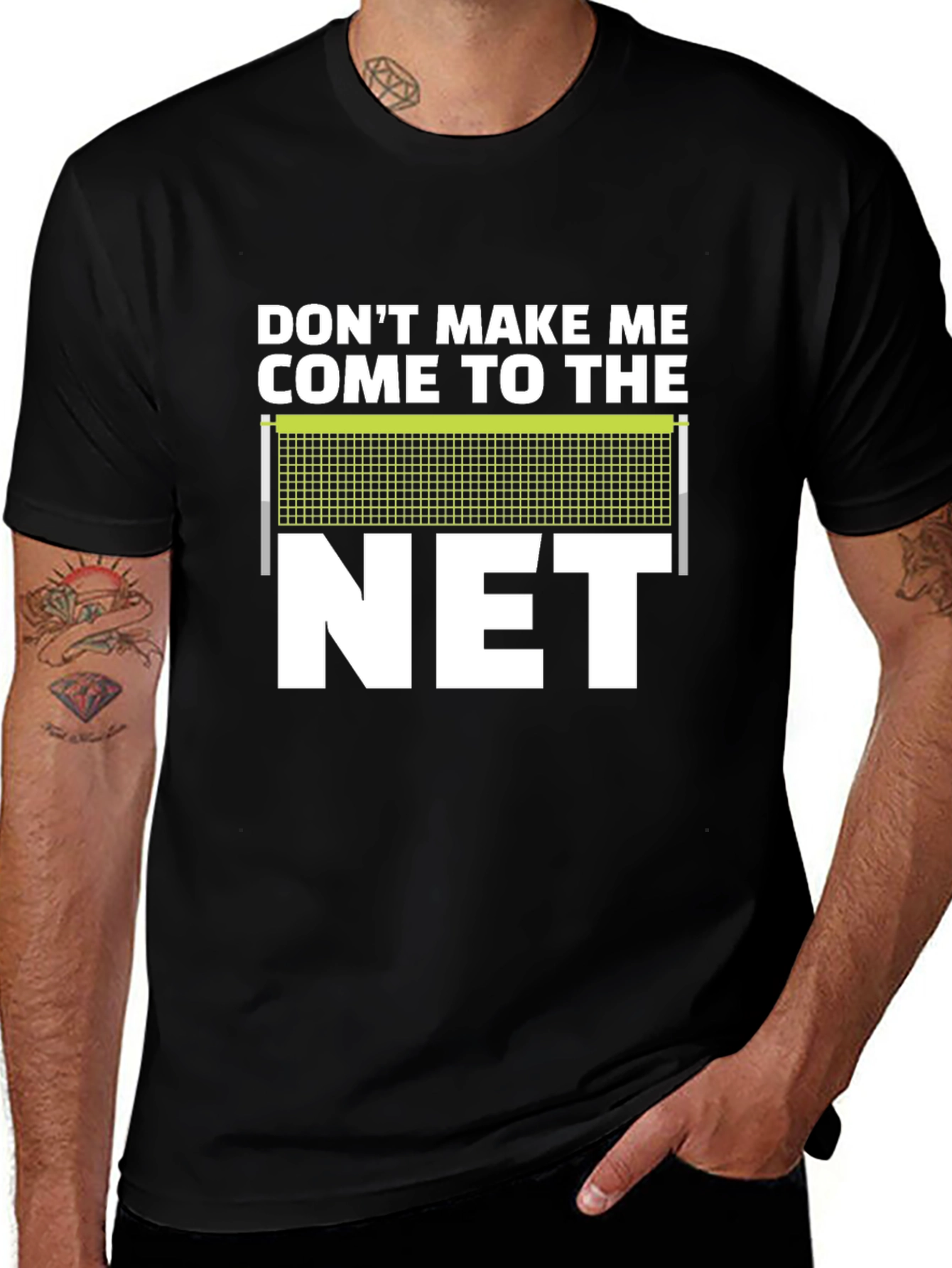 Dont Make Me Come To The Net T-Shirt