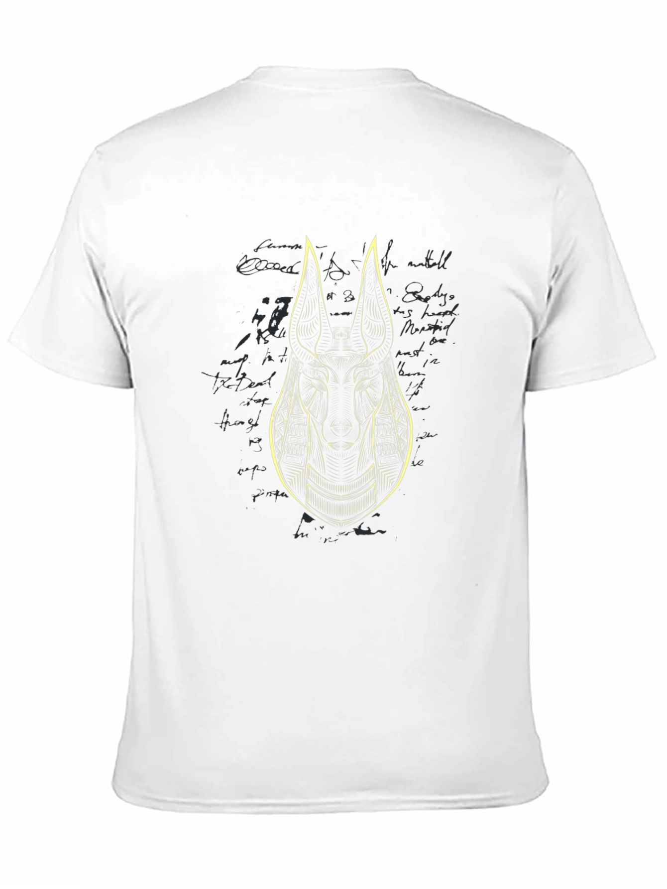Anubis Graphic Tee - Egyptian God Design