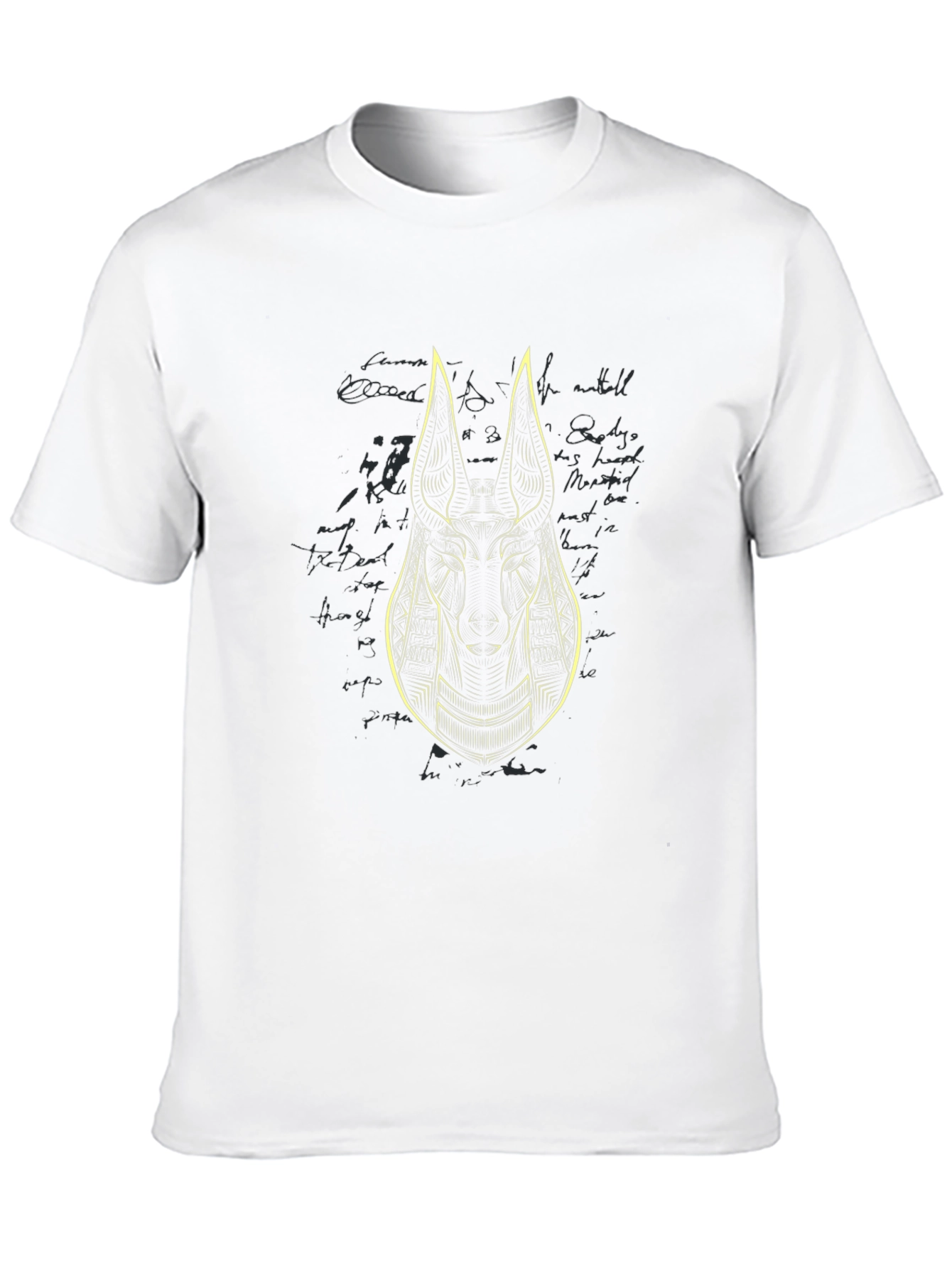 Anubis Graphic Tee - Egyptian God Design