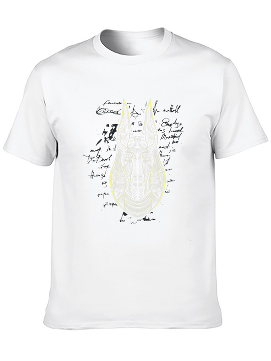Anubis Graphic Tee - Egyptian God Design