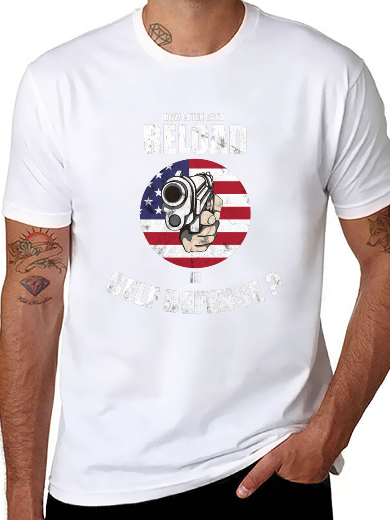 Reload T-Shirt - Self Defense Graphic Tee