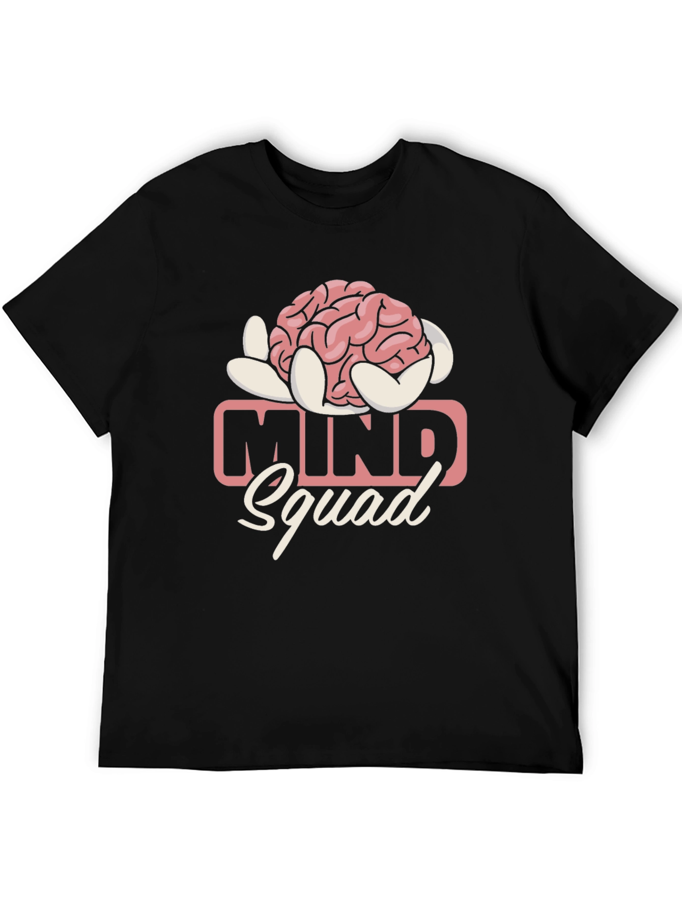 Mind Squad Brain Graphic T-Shirt