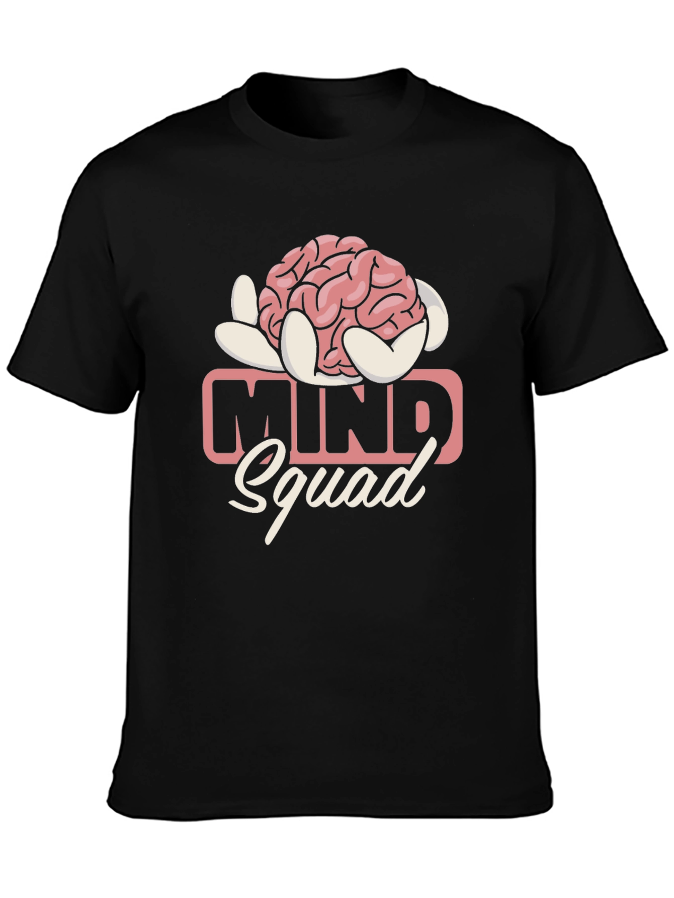 Mind Squad Brain Graphic T-Shirt