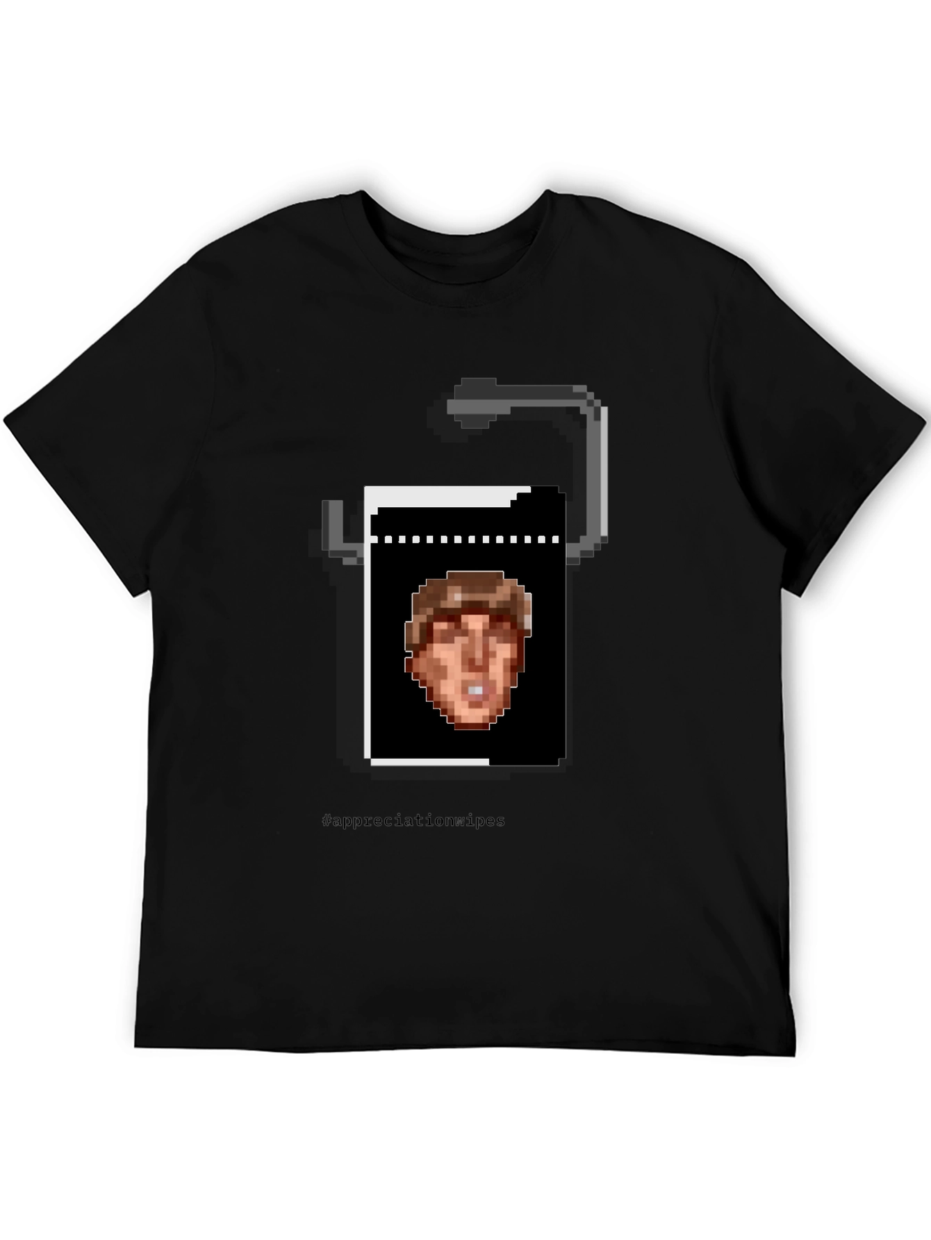 Pixel Art Toilet Paper T-Shirt