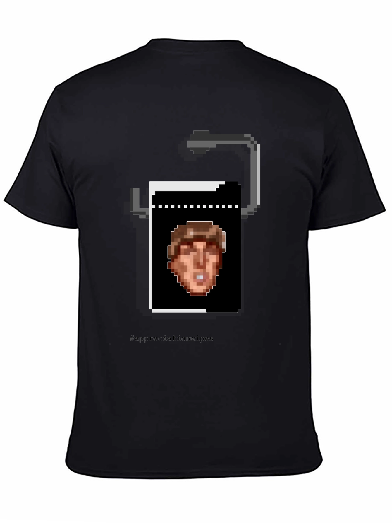 Pixel Art Toilet Paper T-Shirt