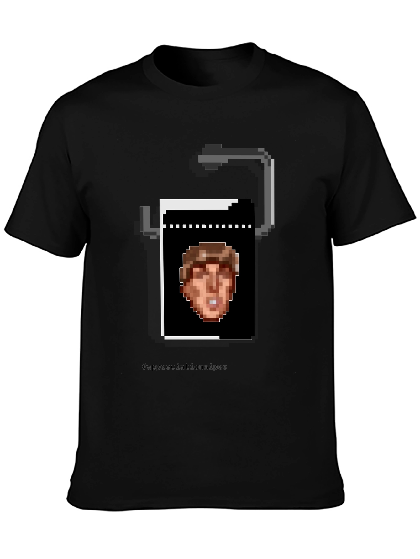 Pixel Art Toilet Paper T-Shirt
