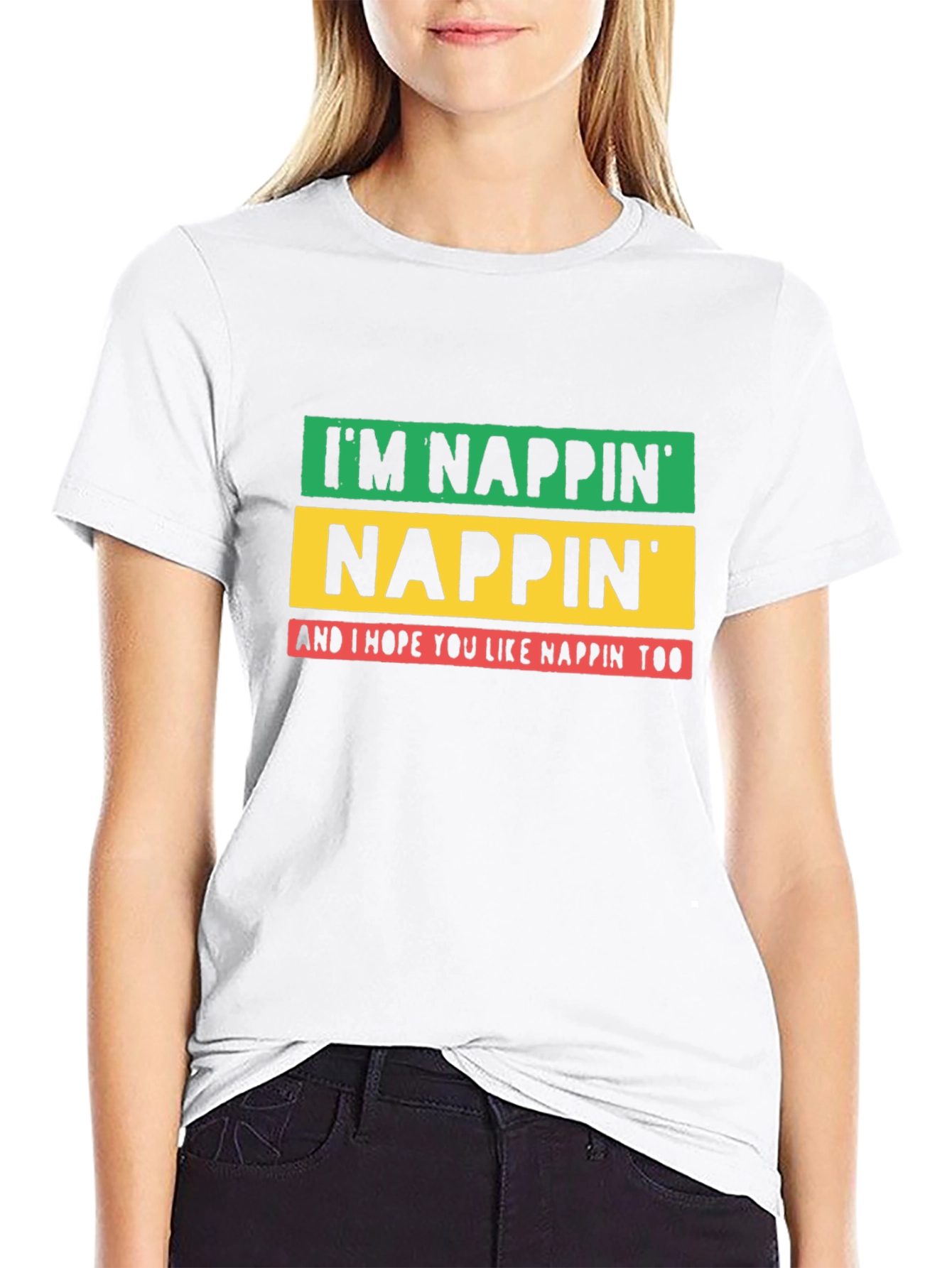 Im Nappin Graphic Tee - Funny Sleep Shirt