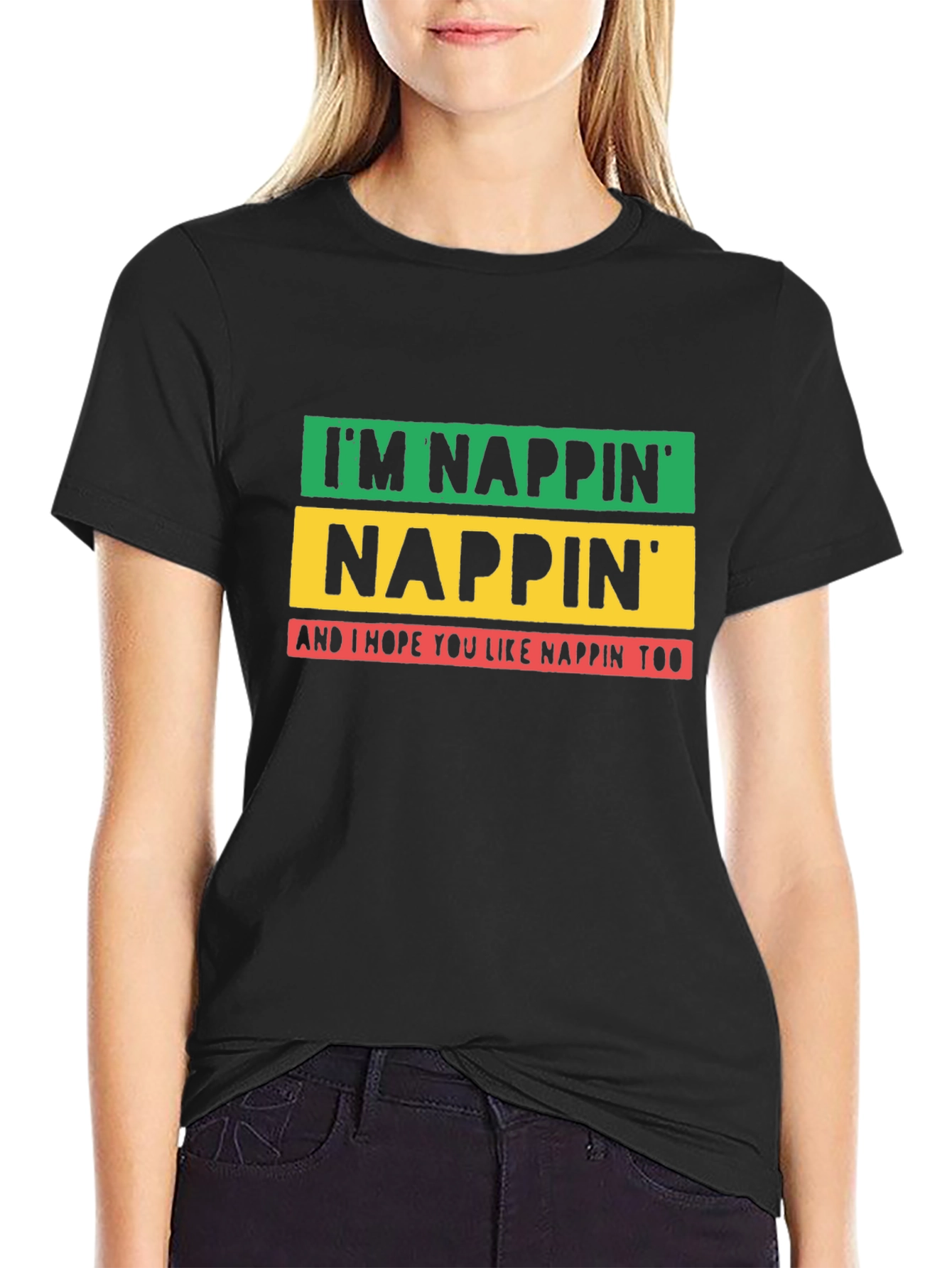 Im Nappin Graphic Tee - Funny Sleep Shirt