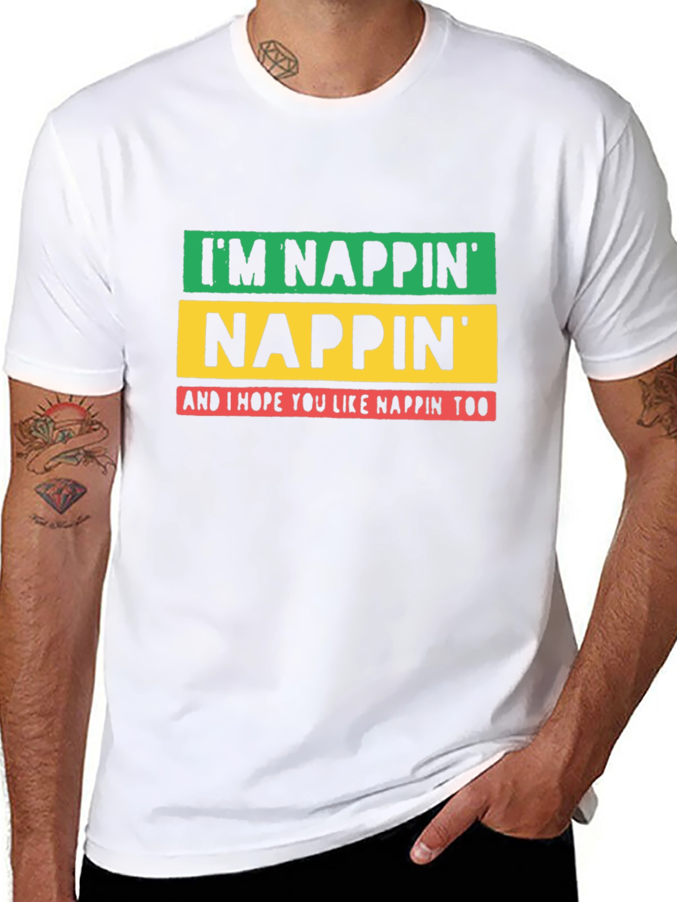 Im Nappin Graphic Tee - Funny Sleep Shirt