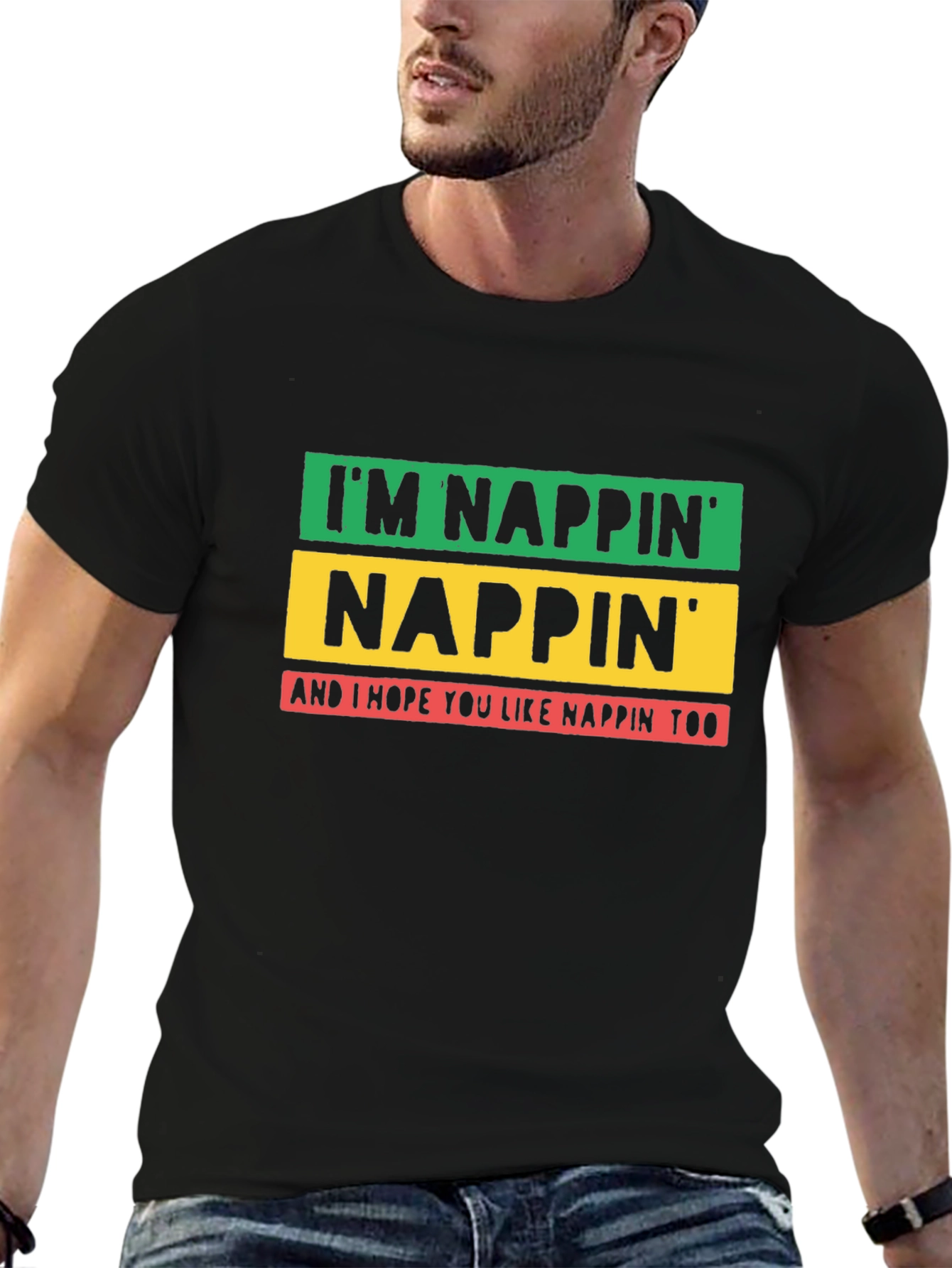 Im Nappin Graphic Tee - Funny Sleep Shirt
