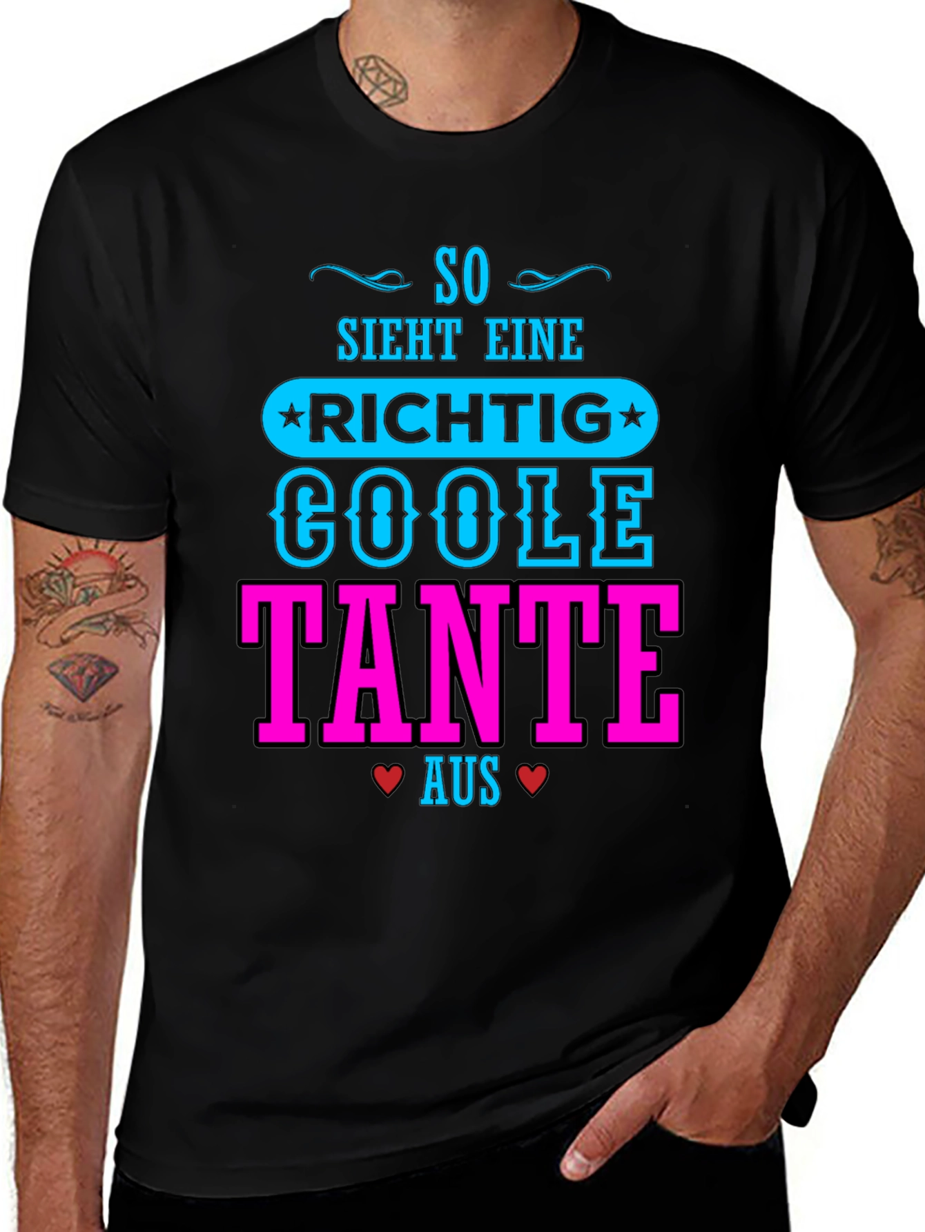 Cool Auntie T-Shirt - German Aunt Tee