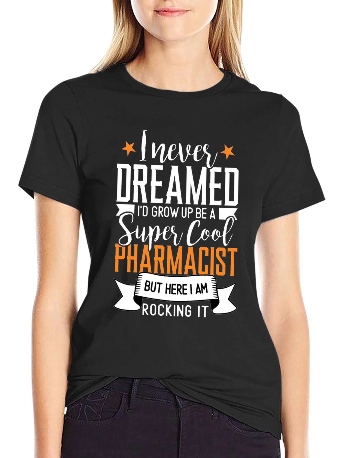 Super Cool Pharmacist Black Graphic T-Shirt