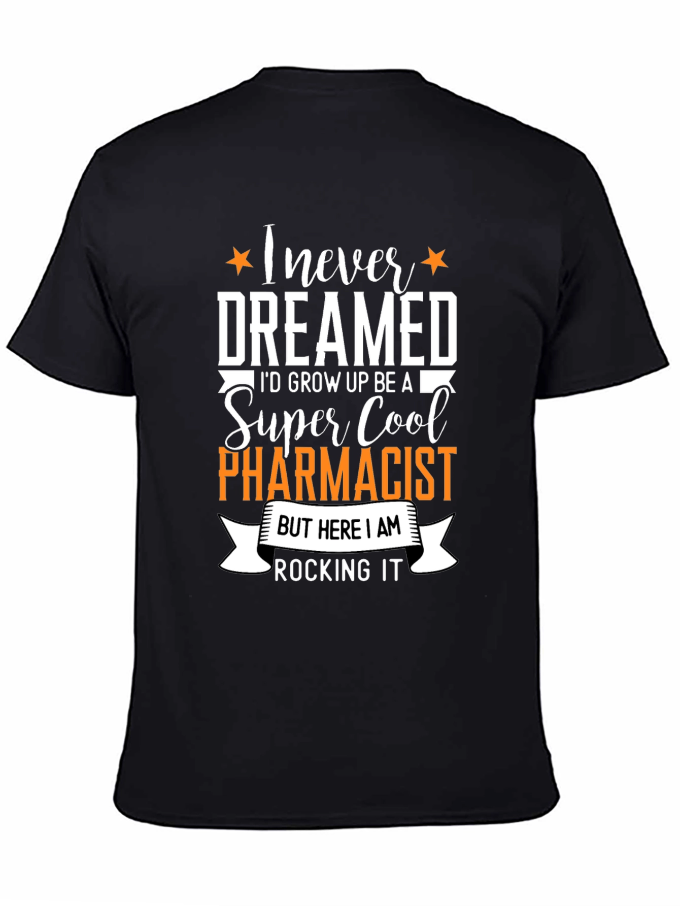 Super Cool Pharmacist Black Graphic T-Shirt
