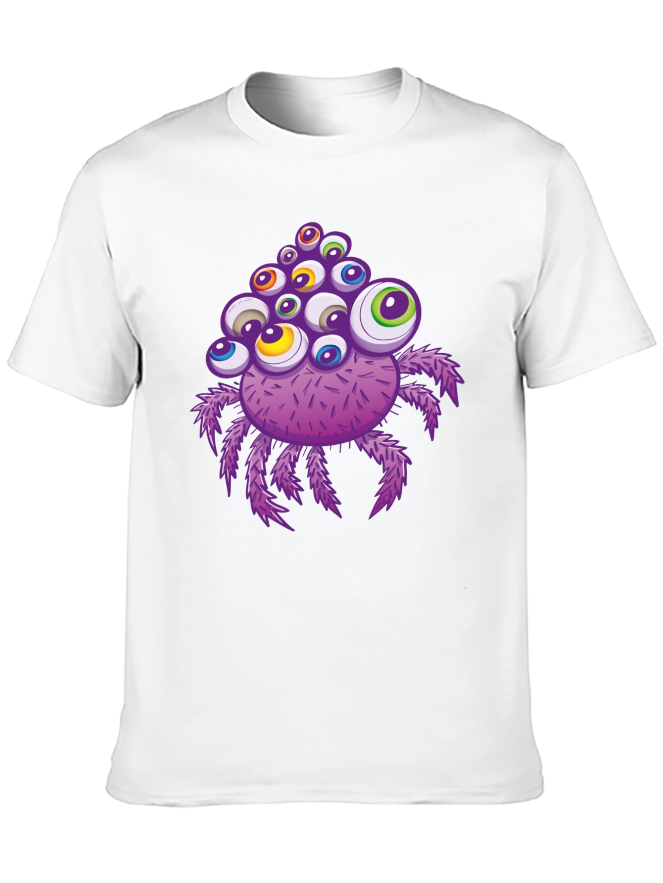 Eye-Catching Spider Graphic T-Shirt